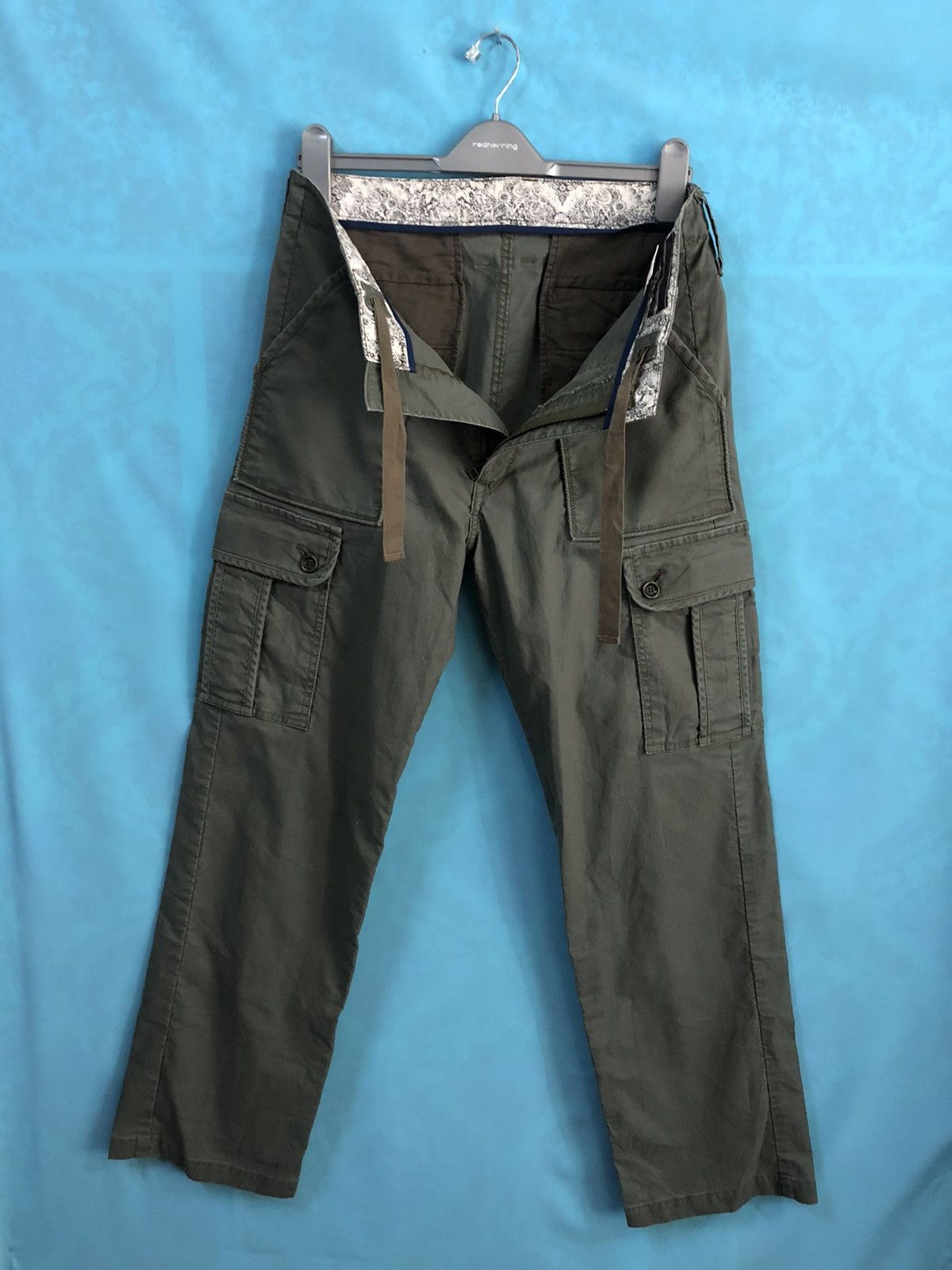 Japanese Brand 2000s SAMPLE MEN's MELROSE MILITARY #684 Size US 34 / EU 50 - 3 Thumbnail