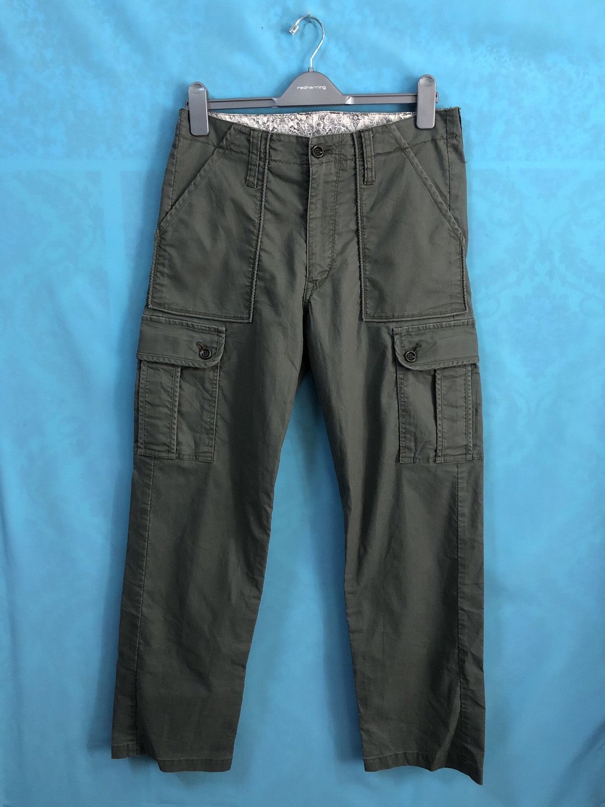 Japanese Brand 2000s SAMPLE MEN's MELROSE MILITARY #684 Size US 34 / EU 50 - 1 Thumbnail