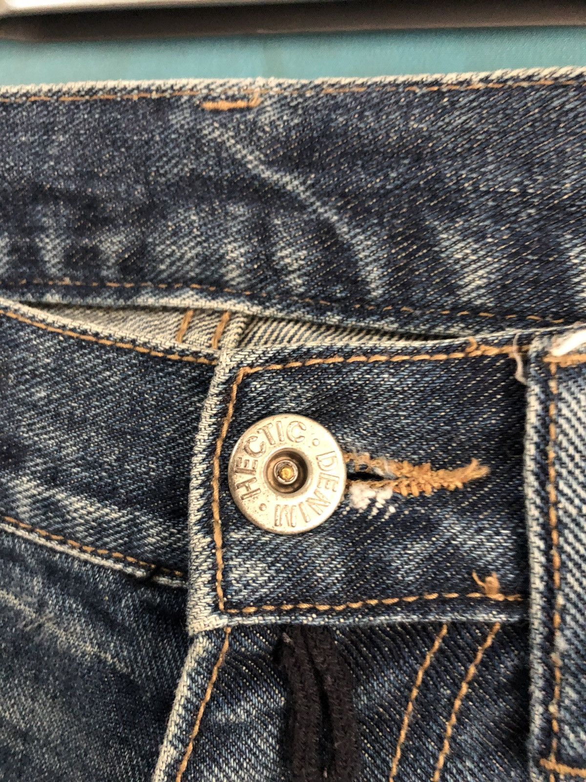 Japanese Brand MAD HECTIC denim & co size 27 #684 Size US 27 - 5 Thumbnail
