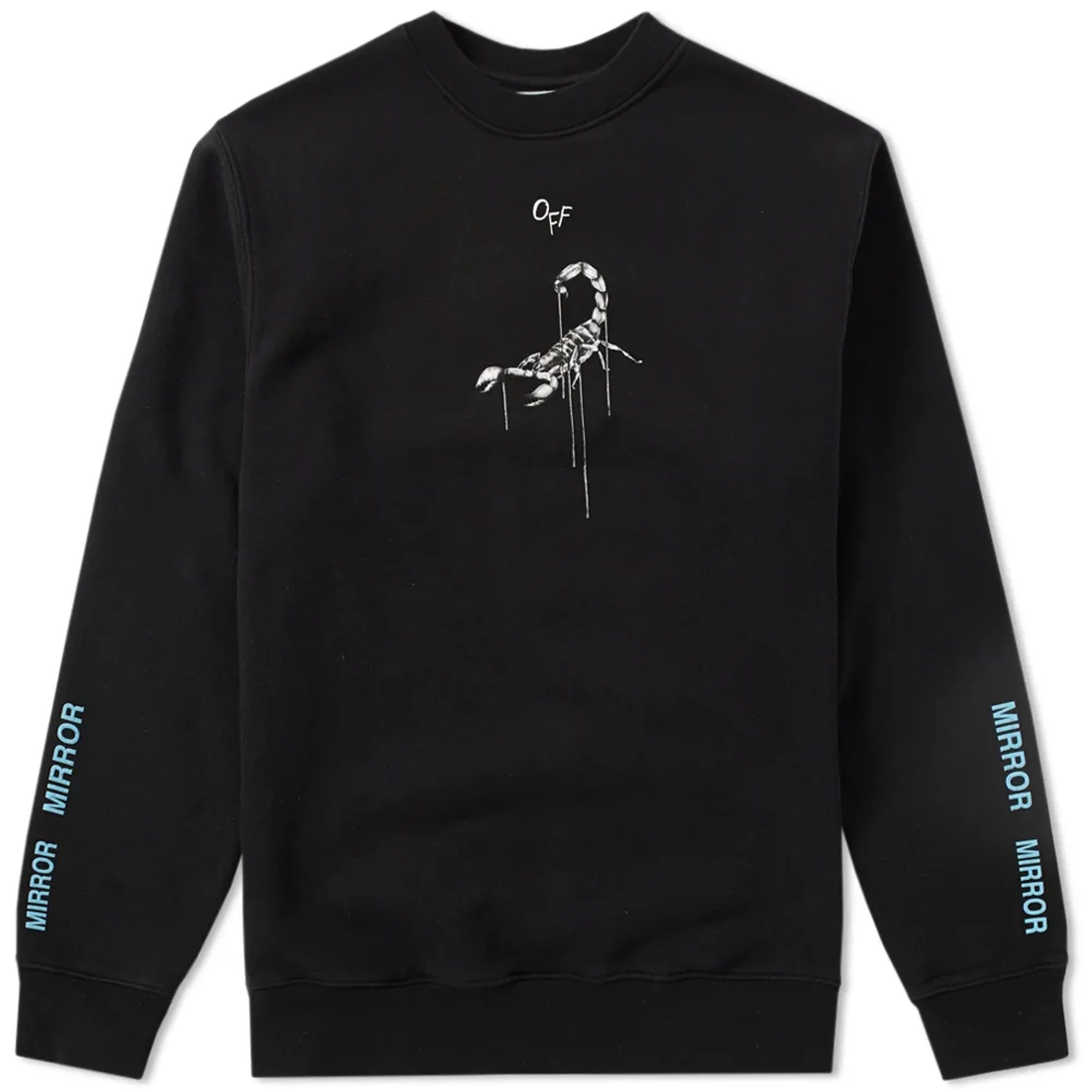 Off-White Off-White Othelo's Scorpion Crew Black rare Size US XS / EU 42 / 0 - 3 Thumbnail