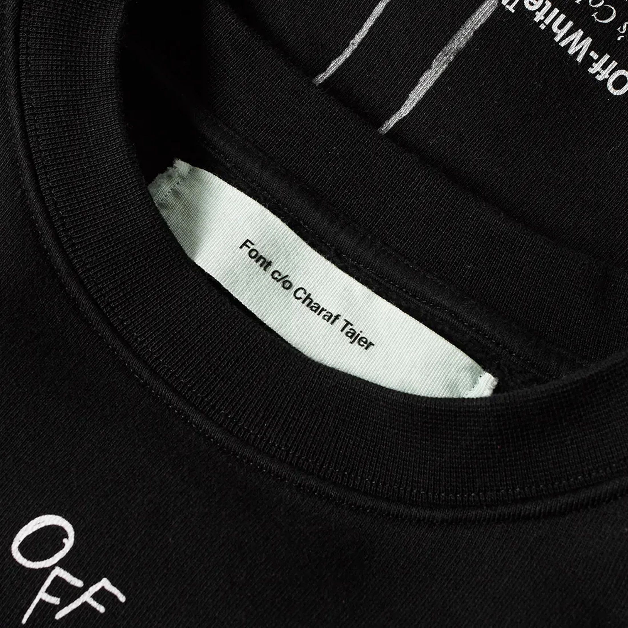 Off-White Off-White Othelo's Scorpion Crew Black rare Size US XS / EU 42 / 0 - 7 Thumbnail