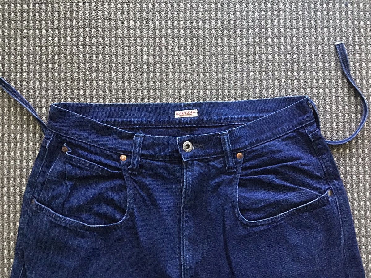 Kapital Kountry High Waist Little Washed Denim Size US 32 / EU 48 - 3 Thumbnail