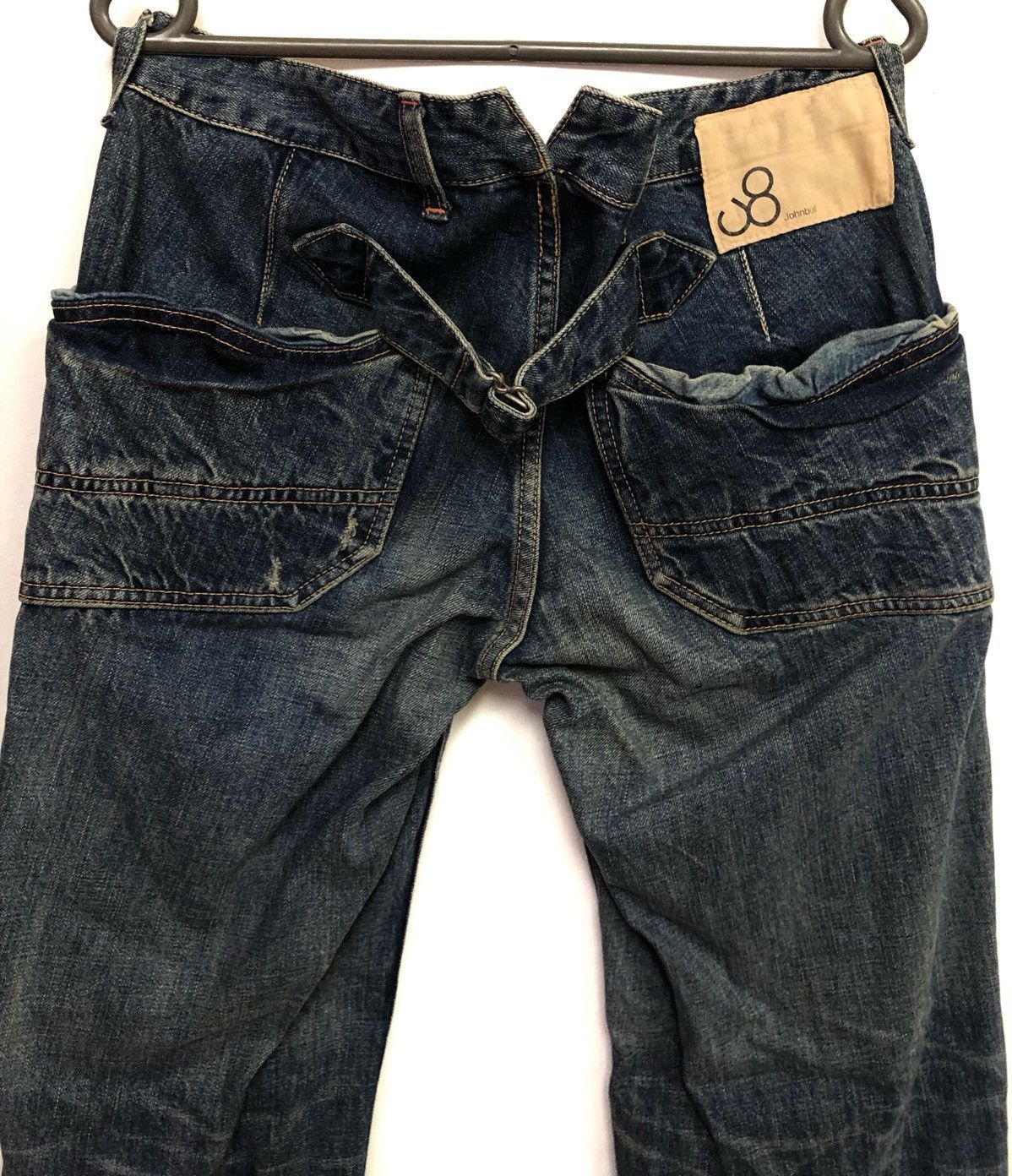 Japanese Brand × Johnbull × Vintage John Bull seasoned jeans Size US 30 / EU 46 - 4 Thumbnail