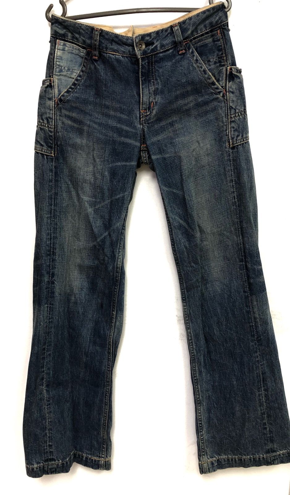 Japanese Brand × Johnbull × Vintage John Bull seasoned jeans Size US 30 / EU 46 - 1 Thumbnail