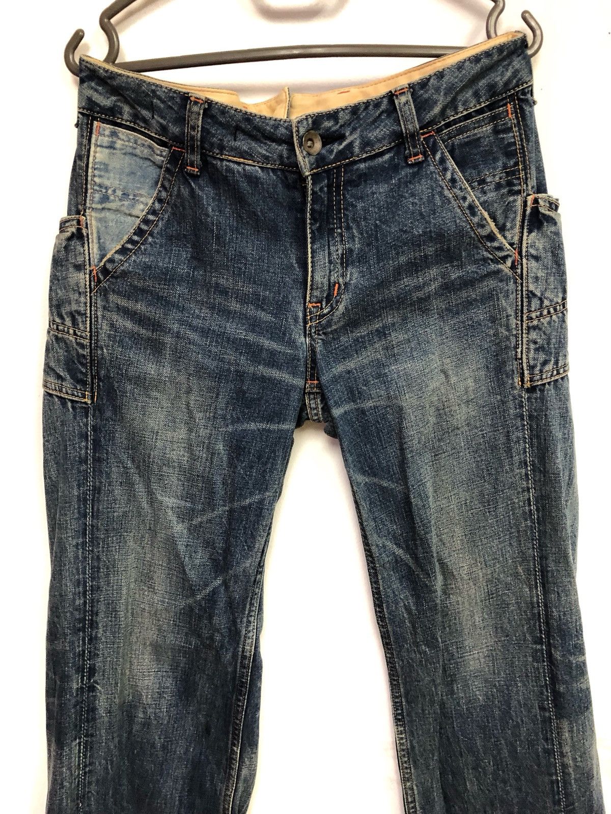 Japanese Brand × Johnbull × Vintage John Bull seasoned jeans Size US 30 / EU 46 - 2 Thumbnail