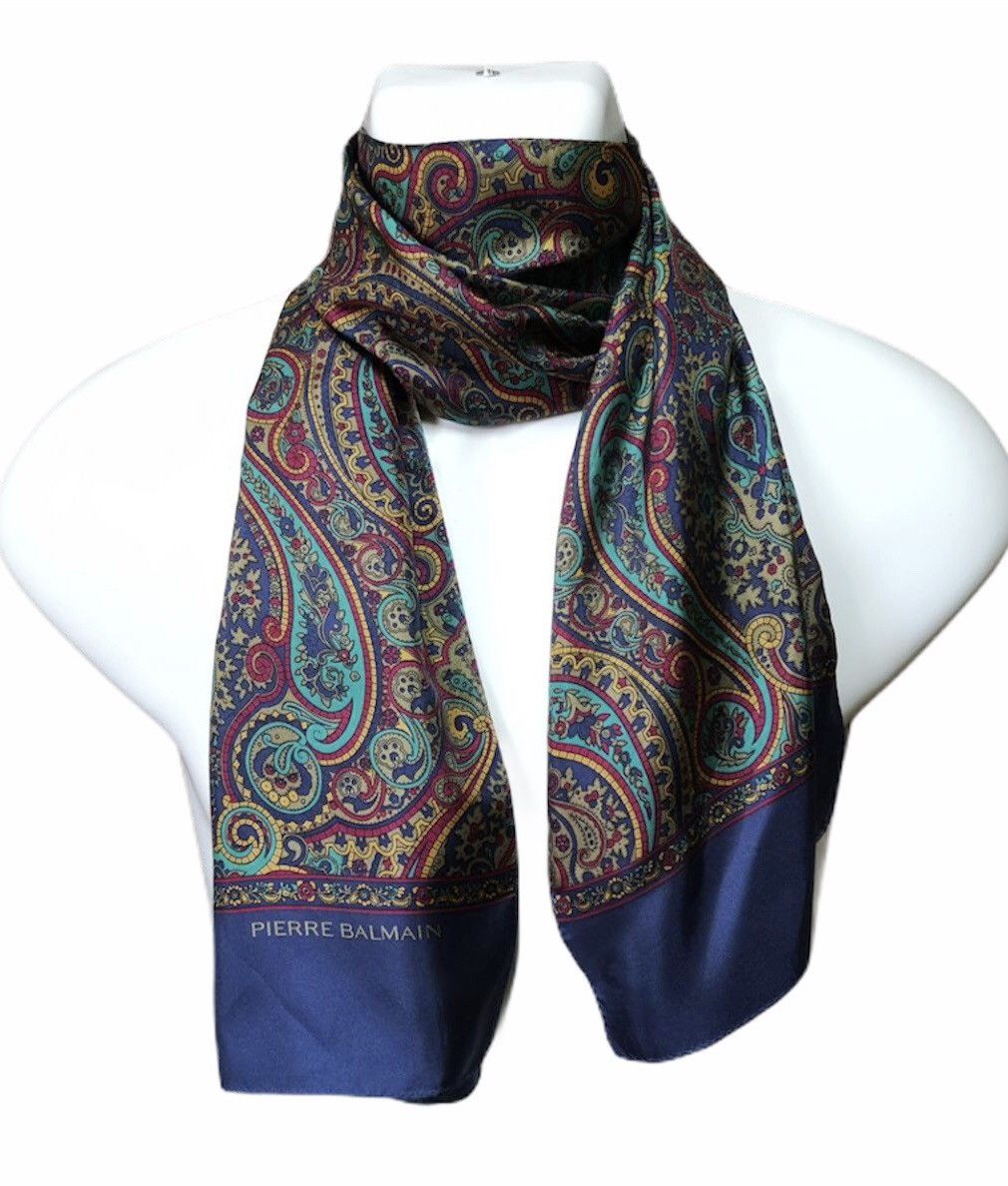 Foulard Carré Hermès En Soie Multicolore - Style Bandana, Occasion, Femme