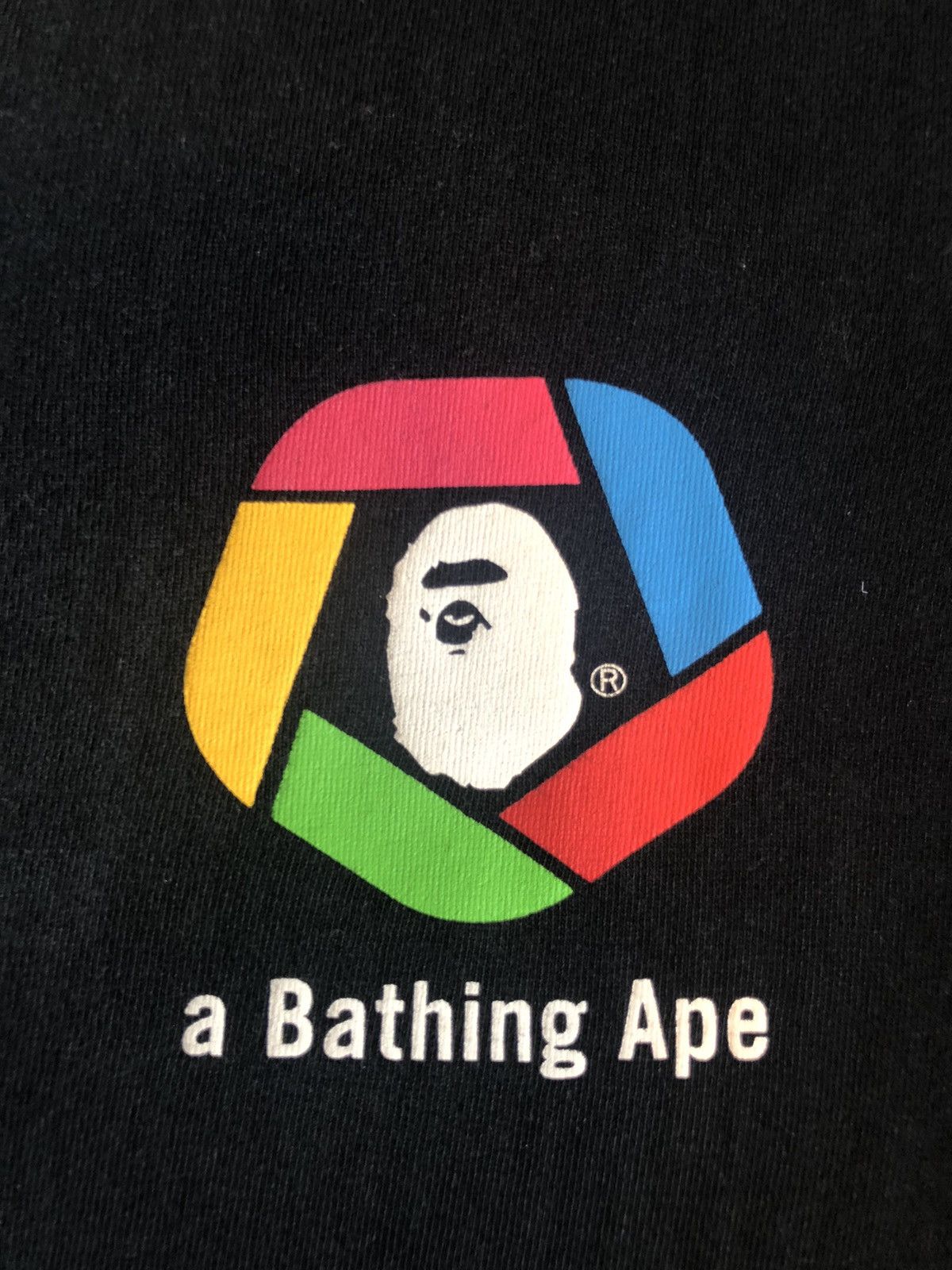 Bape Bape MultiColor Olympics Logo Tee Size US S / EU 44-46 / 1 - 2 Thumbnail