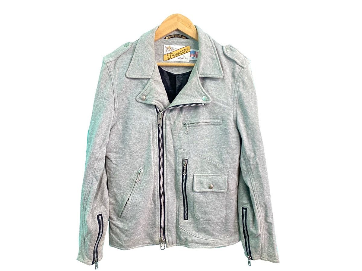 Schott DELETE ANYTIME SCHOOT PERFECTO COTTON BIKERS JACKET Size US S / EU 44-46 / 1 - 5 Thumbnail