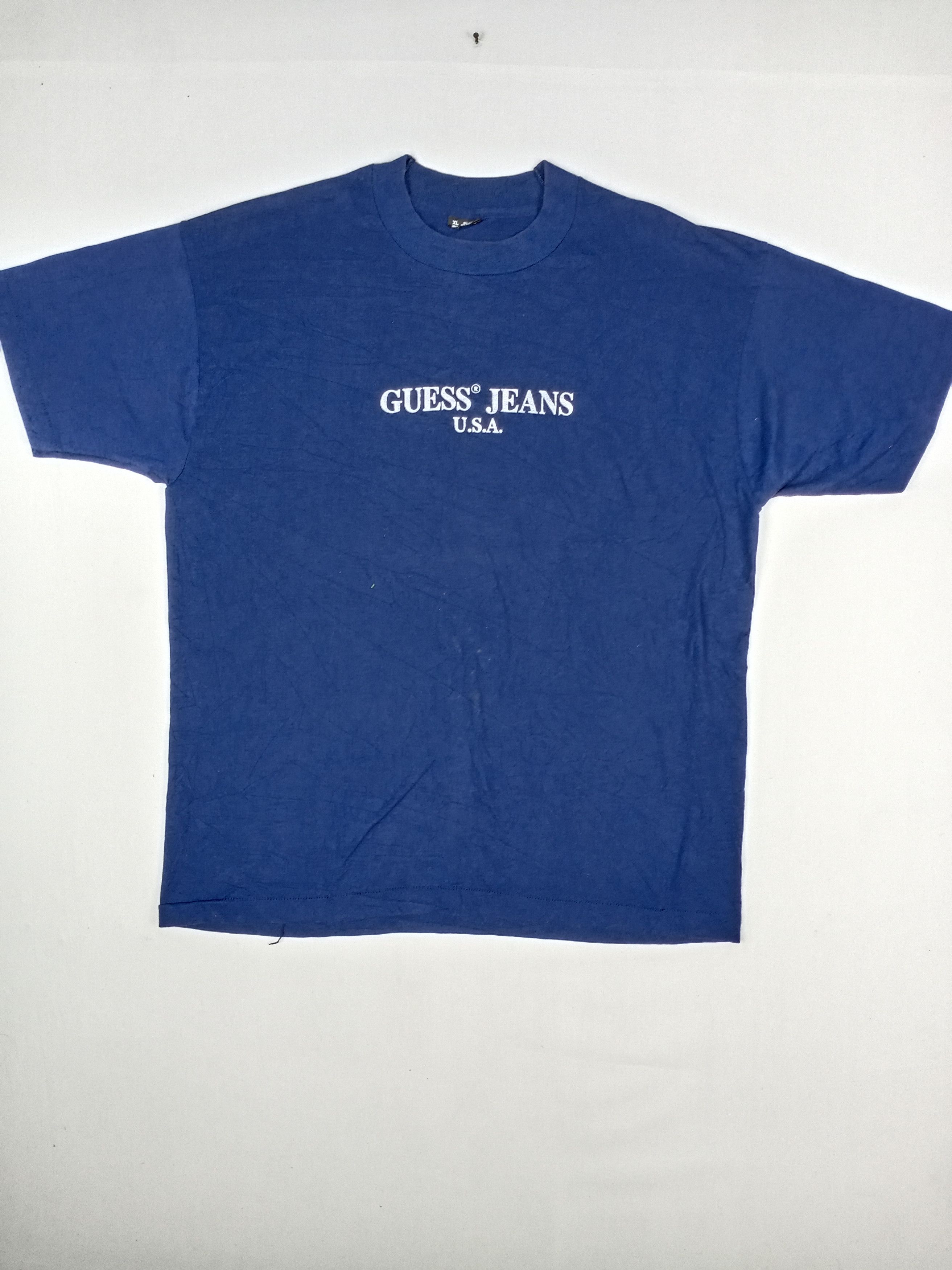 vintage 90s Guess Jeans USA Big Logo T-shirt