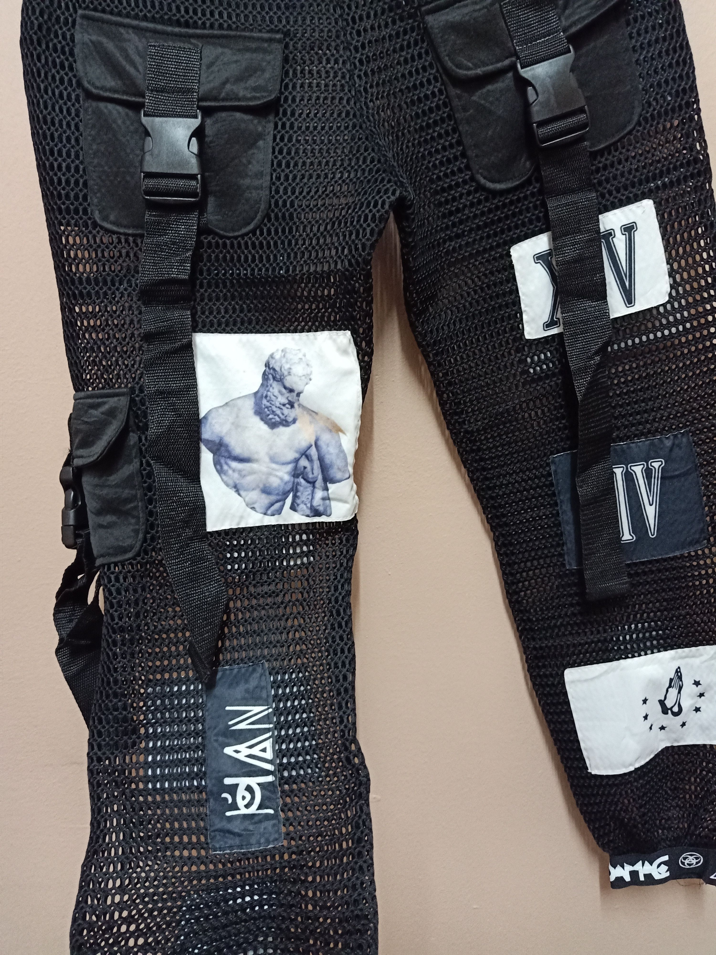 Other Cargo Harem Net Tactical Hip-hop Patches pants Size US 30 / EU 46 - 3 Thumbnail