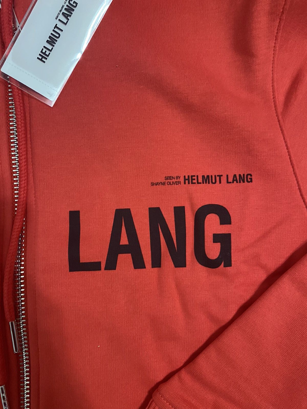 Helmut Lang Campaign PR Zip Hoodie Size US M / EU 48-50 / 2 - 3 Thumbnail