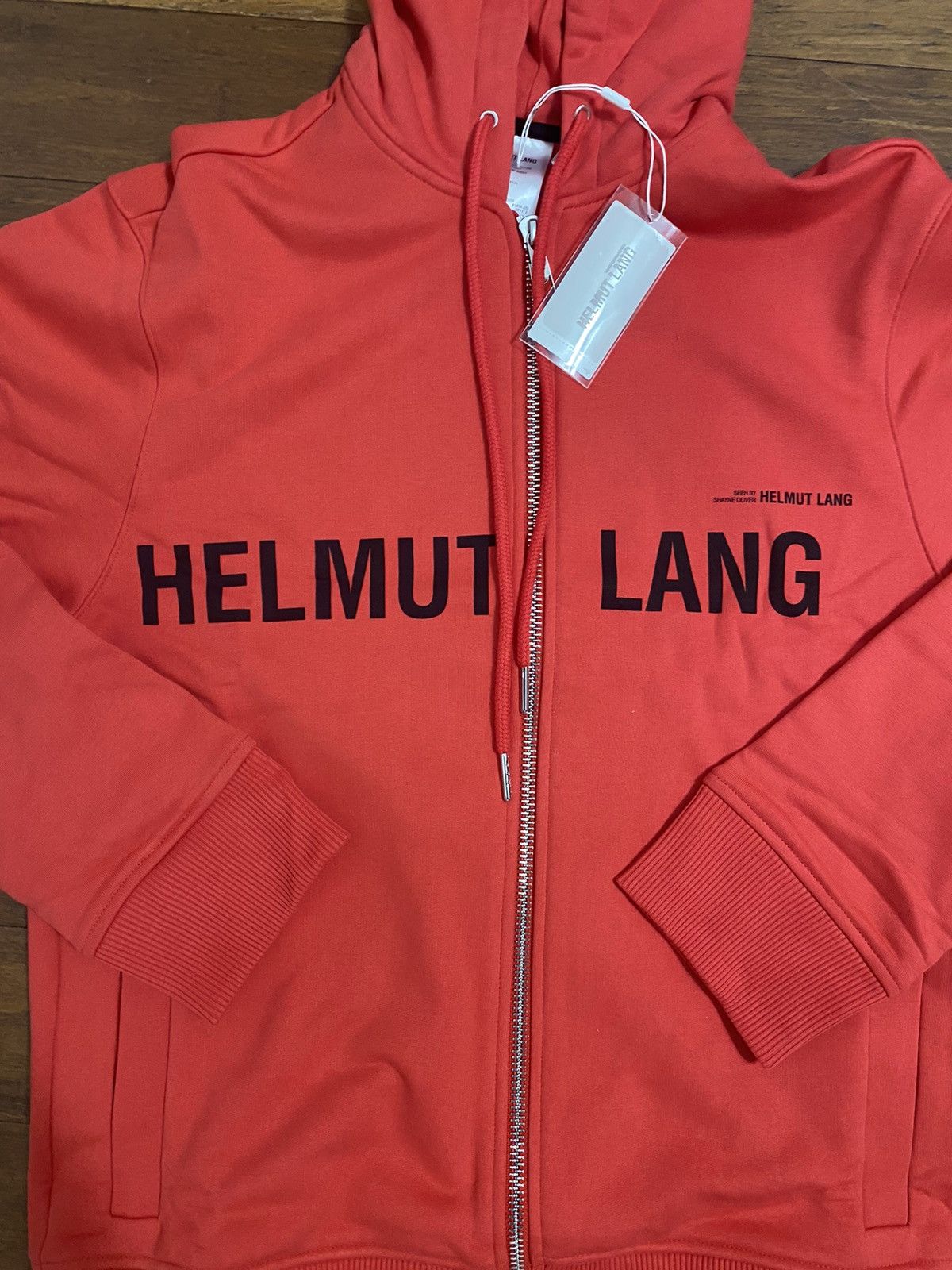 Helmut Lang Campaign PR Zip Hoodie Size US M / EU 48-50 / 2 - 2 Thumbnail