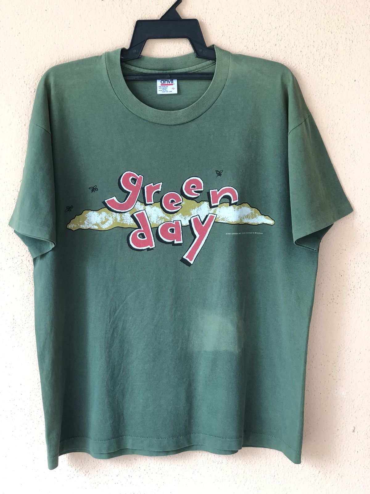Vintage 90s Green Day Dookie Album Promo Tee