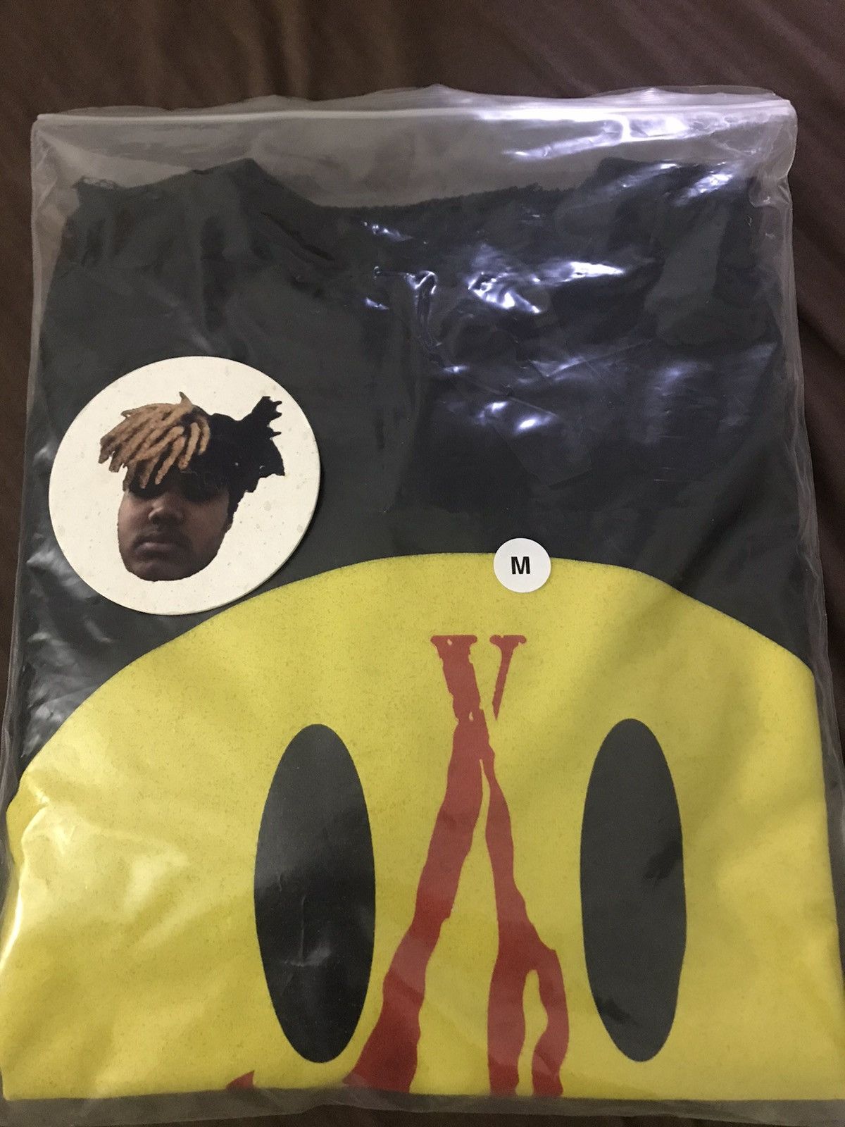 Playboi Carti × Vlone “Die Lit” Smiley Crewneck Sweater Grailed