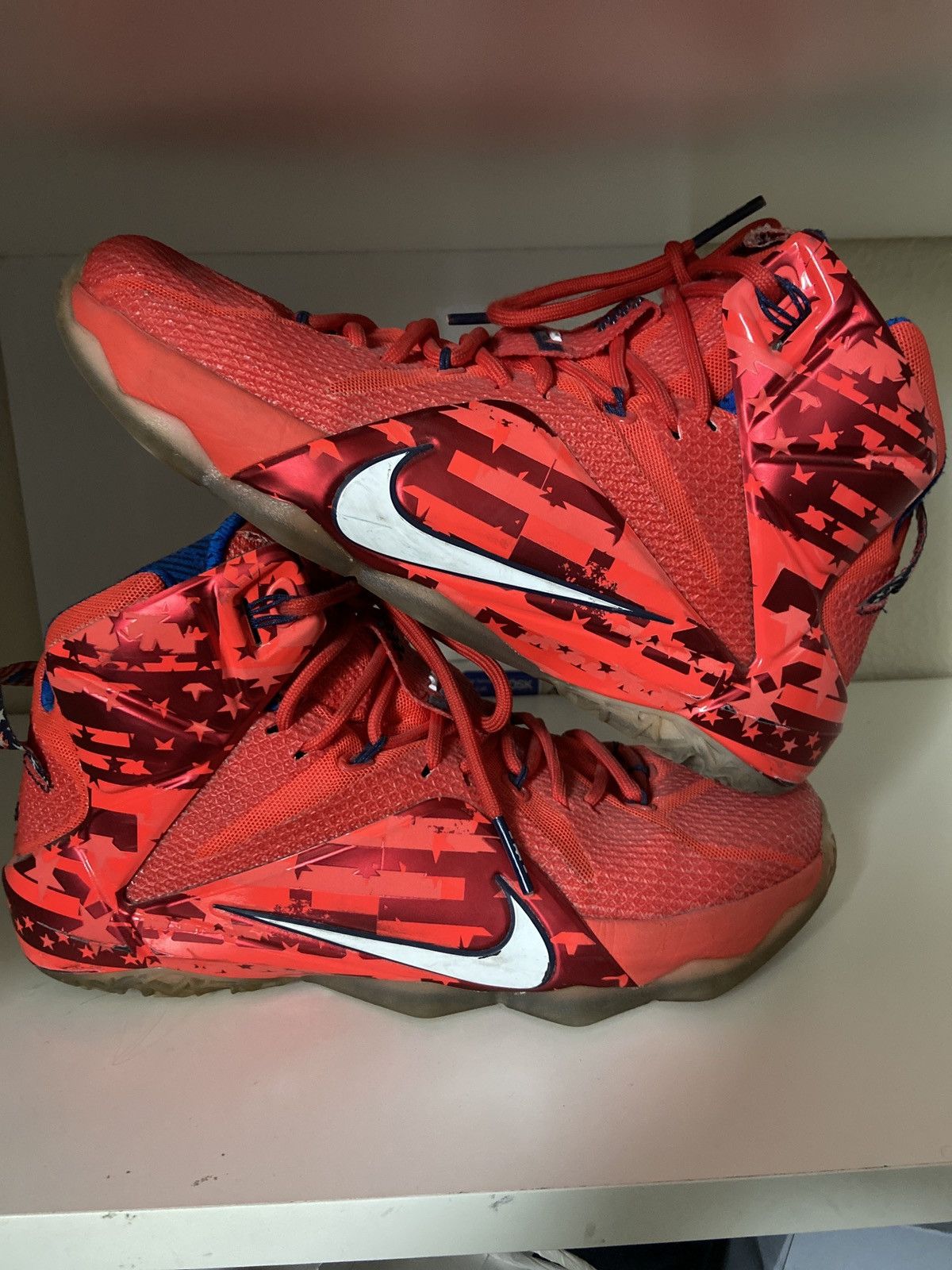 nike lebron 12 independence day