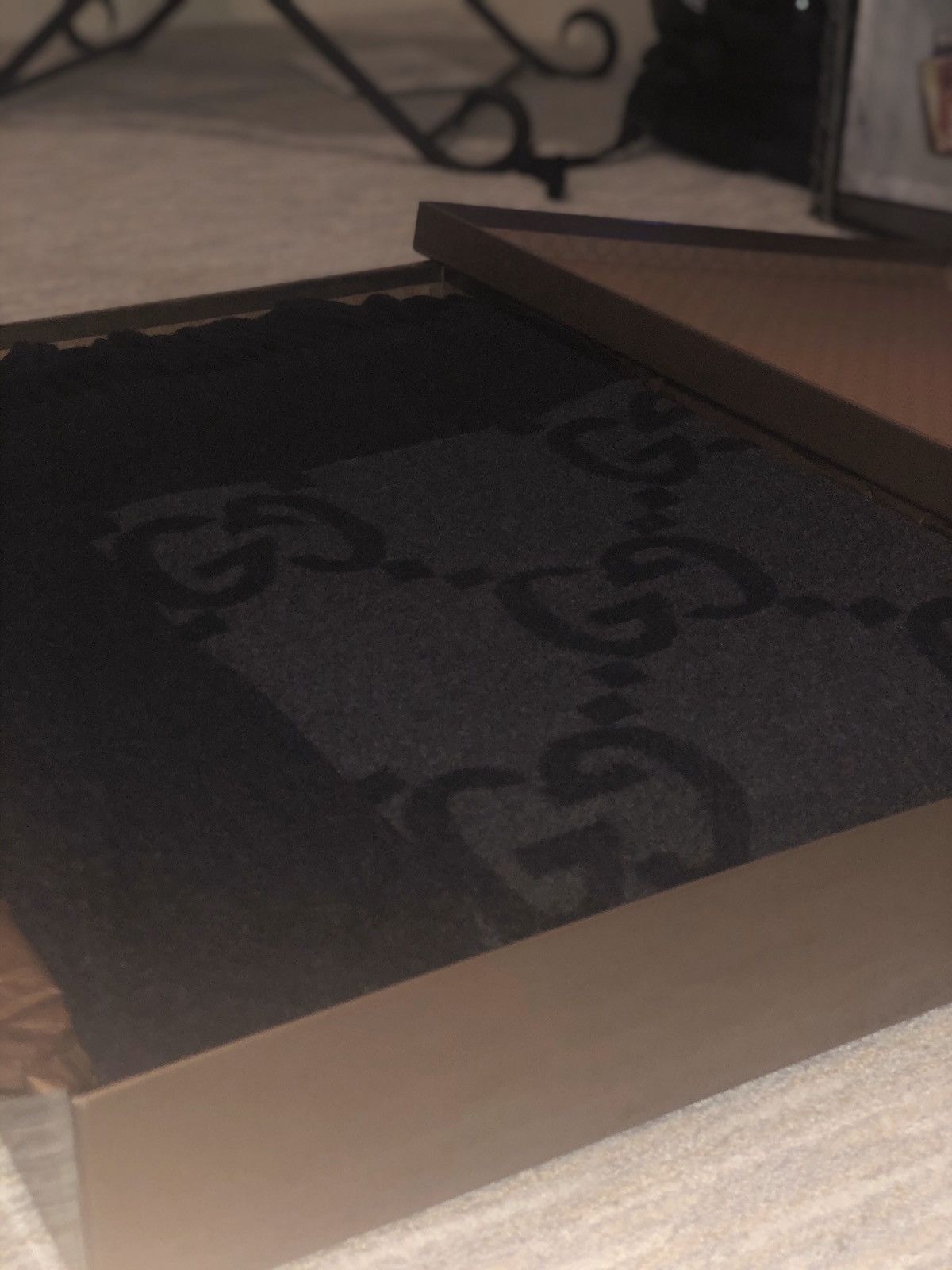 Gucci Gucci “Double G” Throw Blanket Size ONE SIZE - 1 Thumbnail