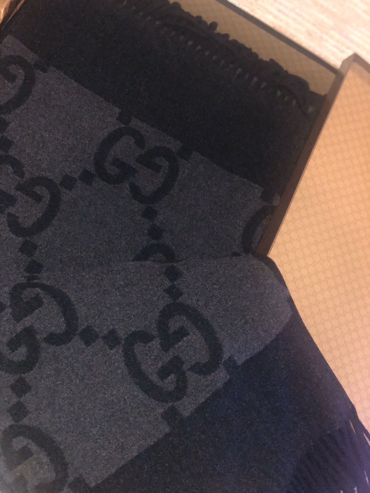 Gucci Gucci “Double G” Throw Blanket Size ONE SIZE - 2 Thumbnail
