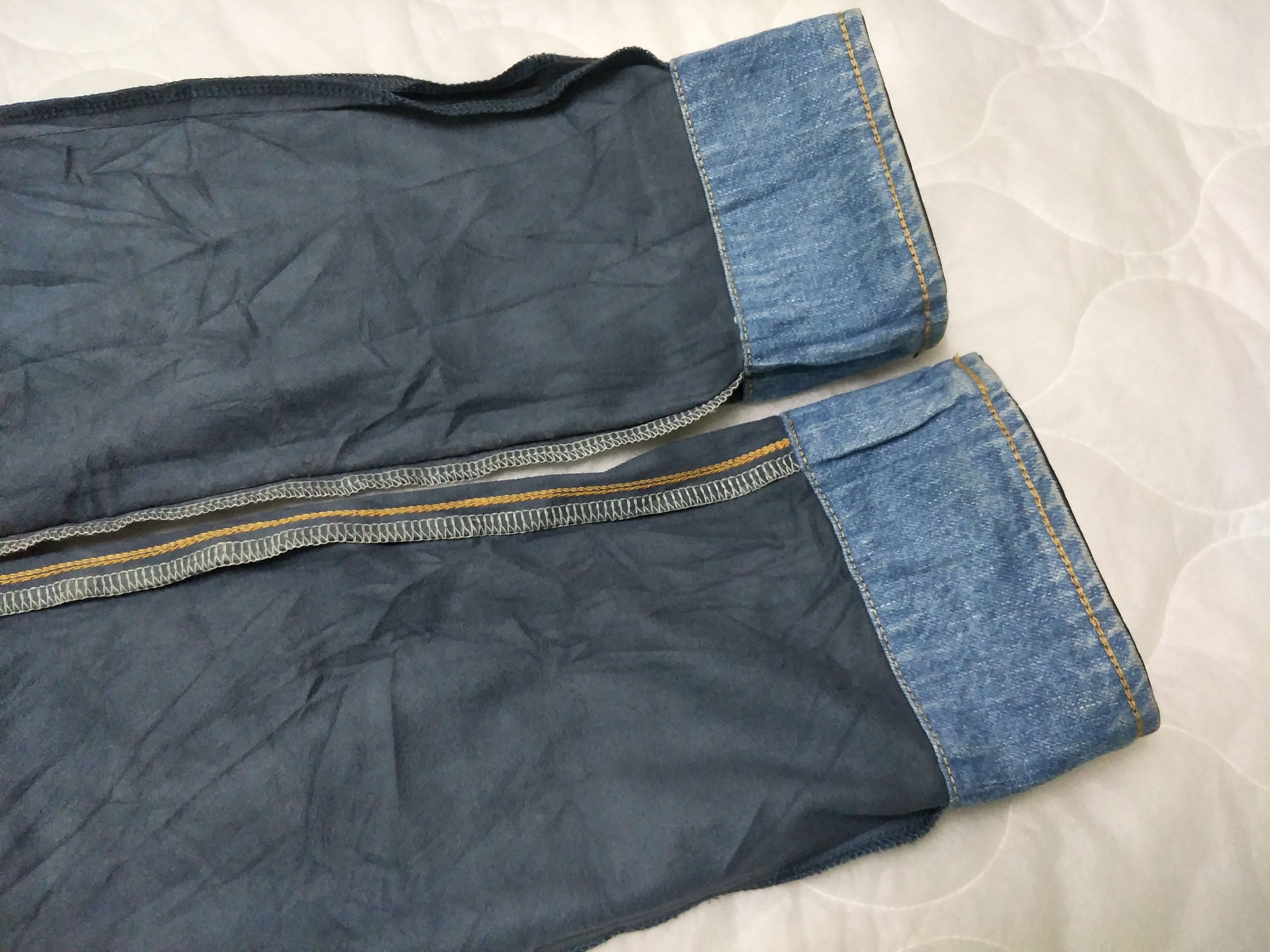 Maison MIHARA YASUHIRO Miharayasuhiro Hybrid Skinny Distress Denim Size US 29 - 10 Thumbnail
