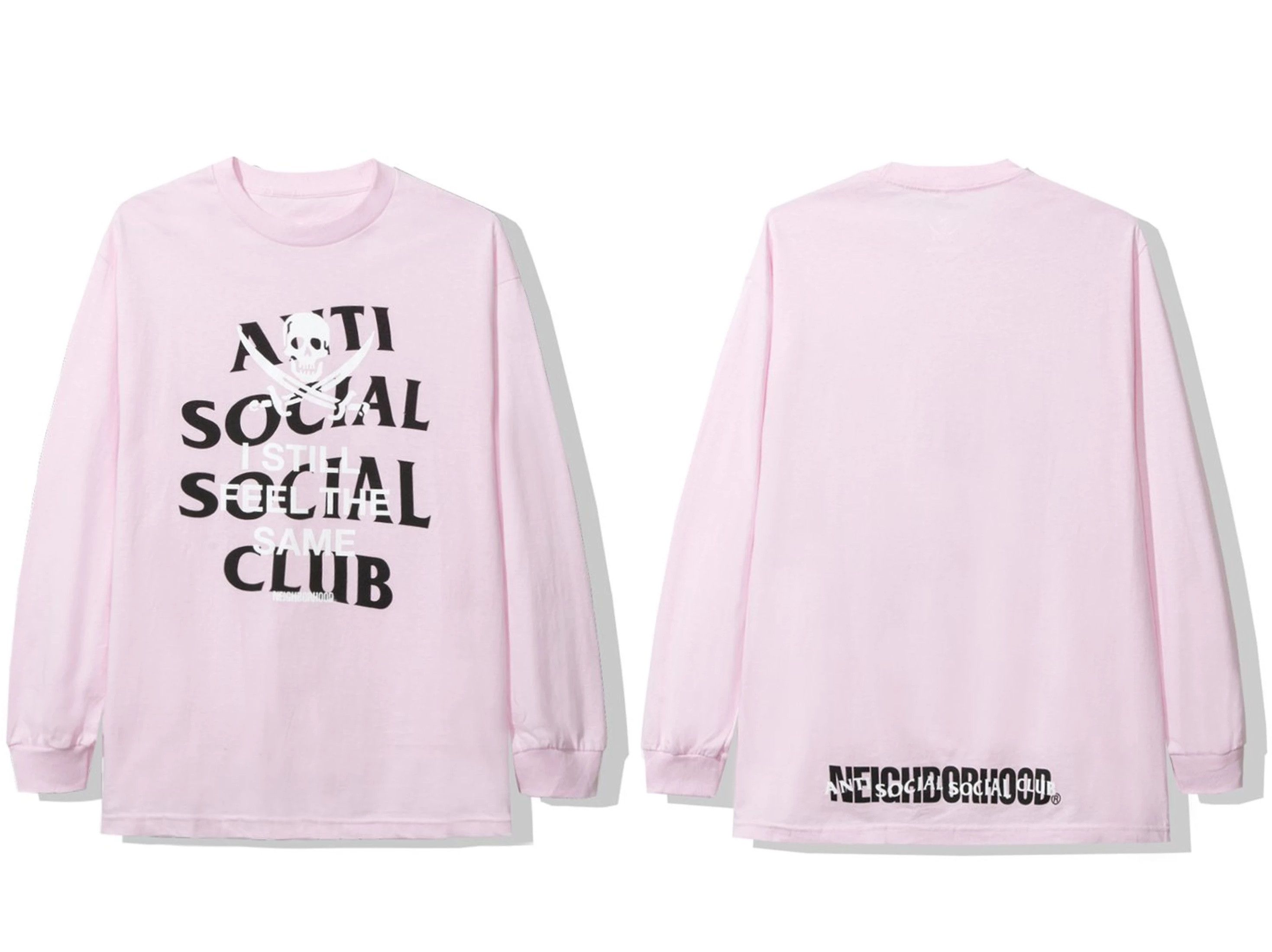 Anti Social Social Club Neighborhood Black Jack L S Tee