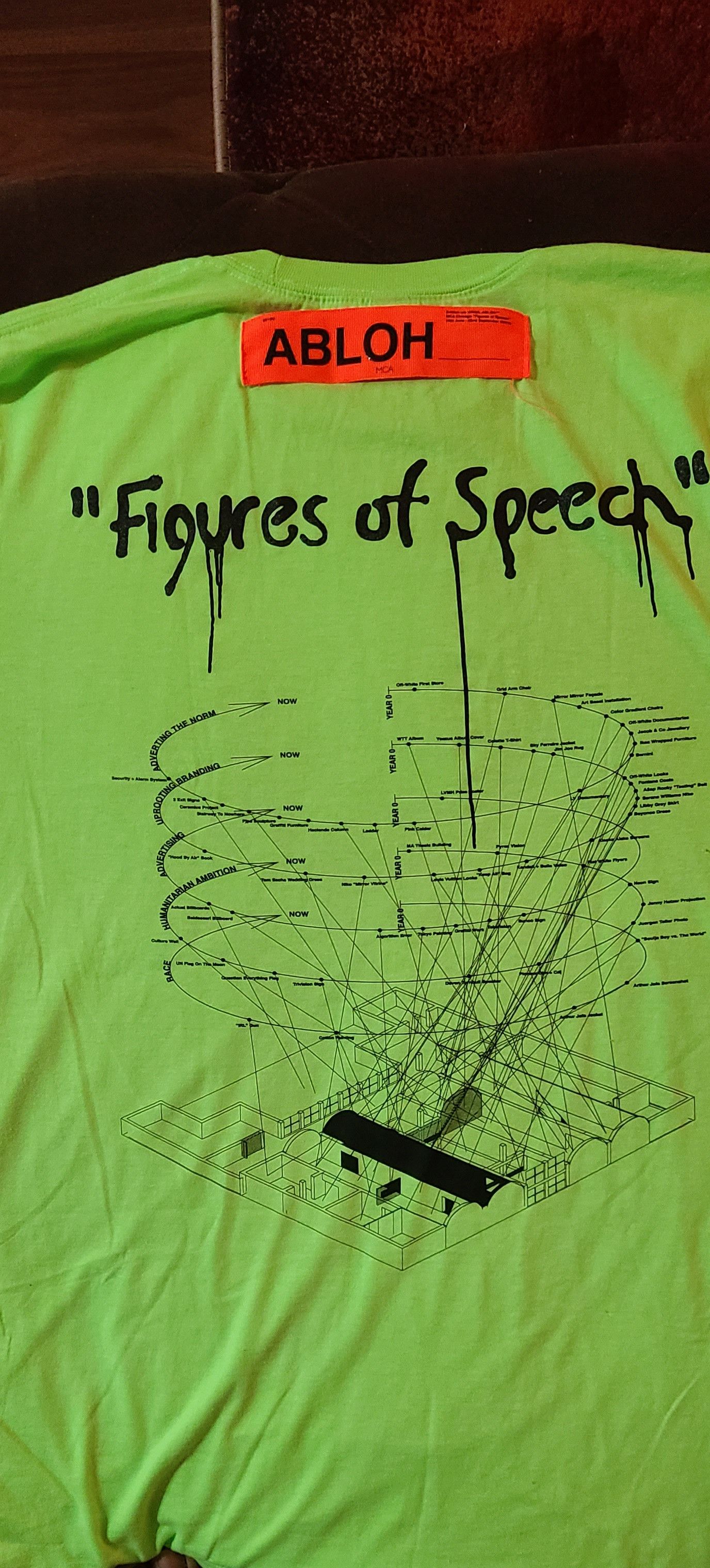 OffWhite MCA Figures of Speech Grailed