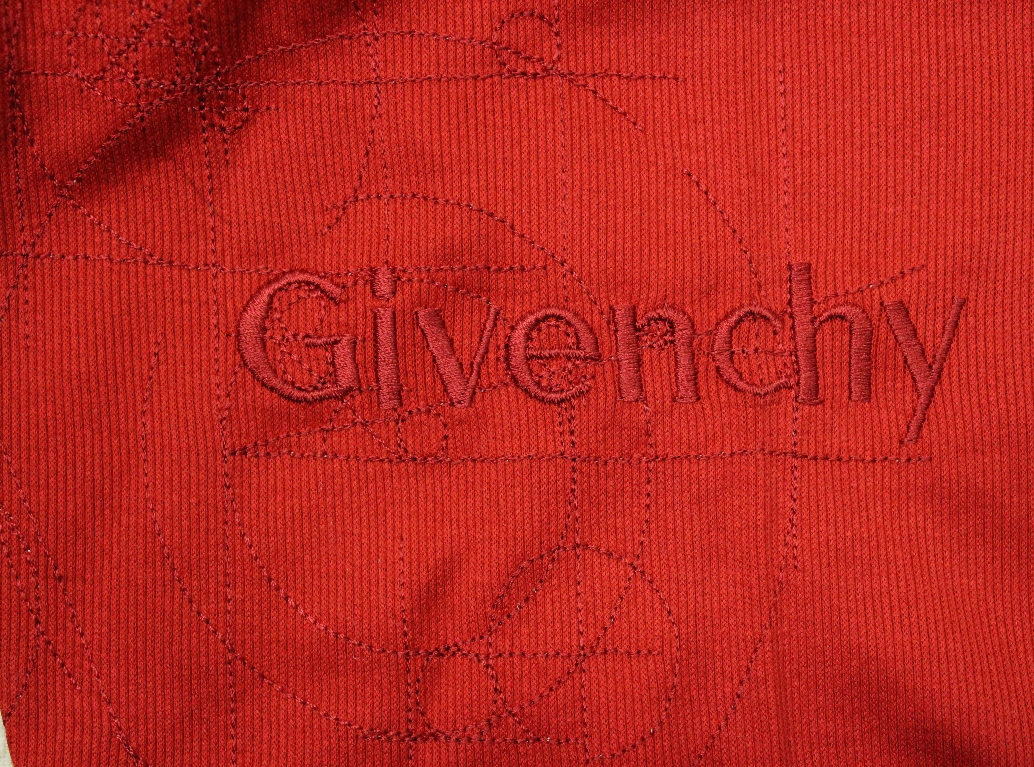 Givenchy Vintage GIVENCHY Shirt Polos Embroidery Logo Size US L / EU 52-54 / 3 - 6 Thumbnail