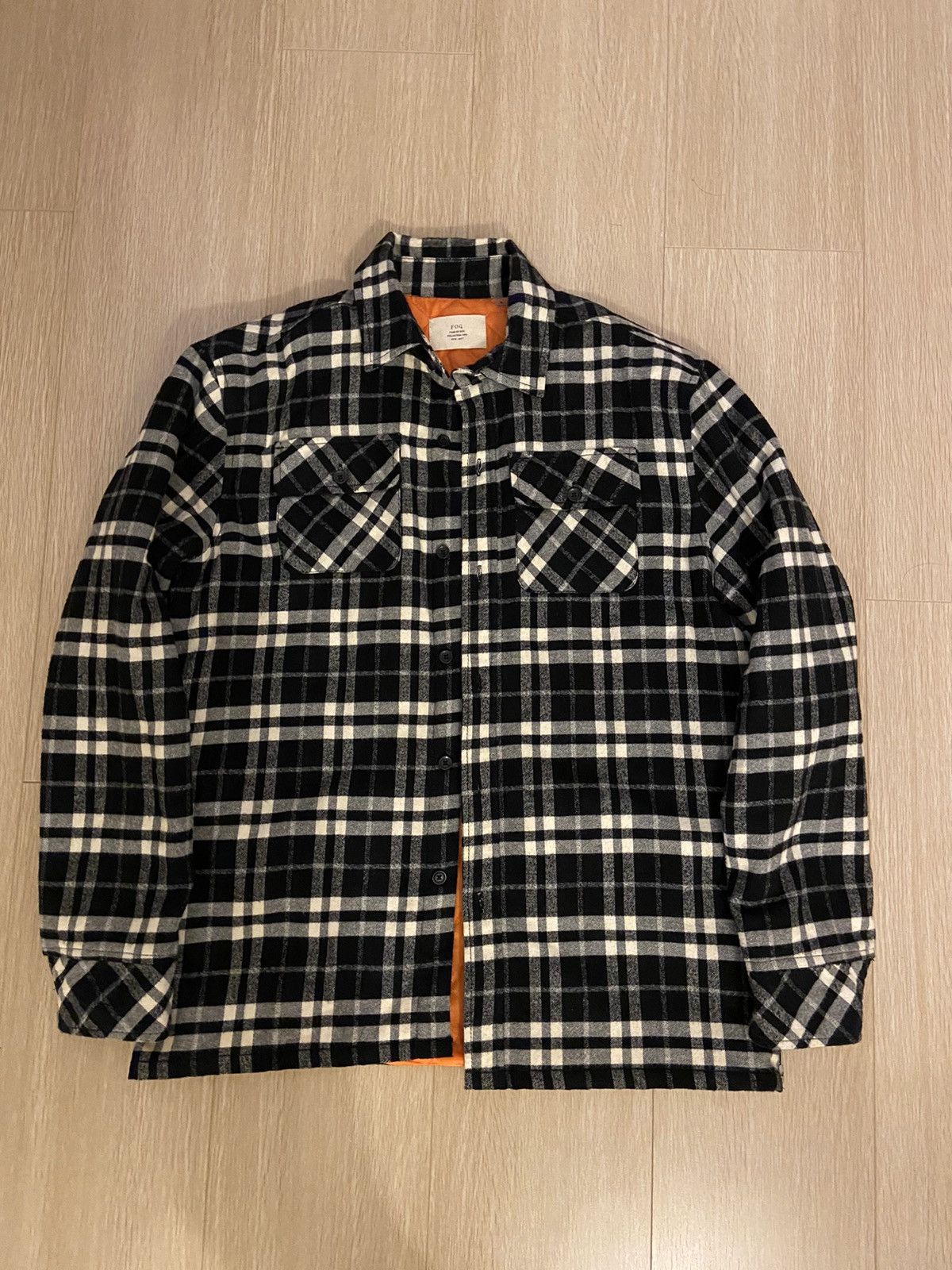 Fear of God Fear of God FOG 5th Plaid Flannel Denim Collar Shirt