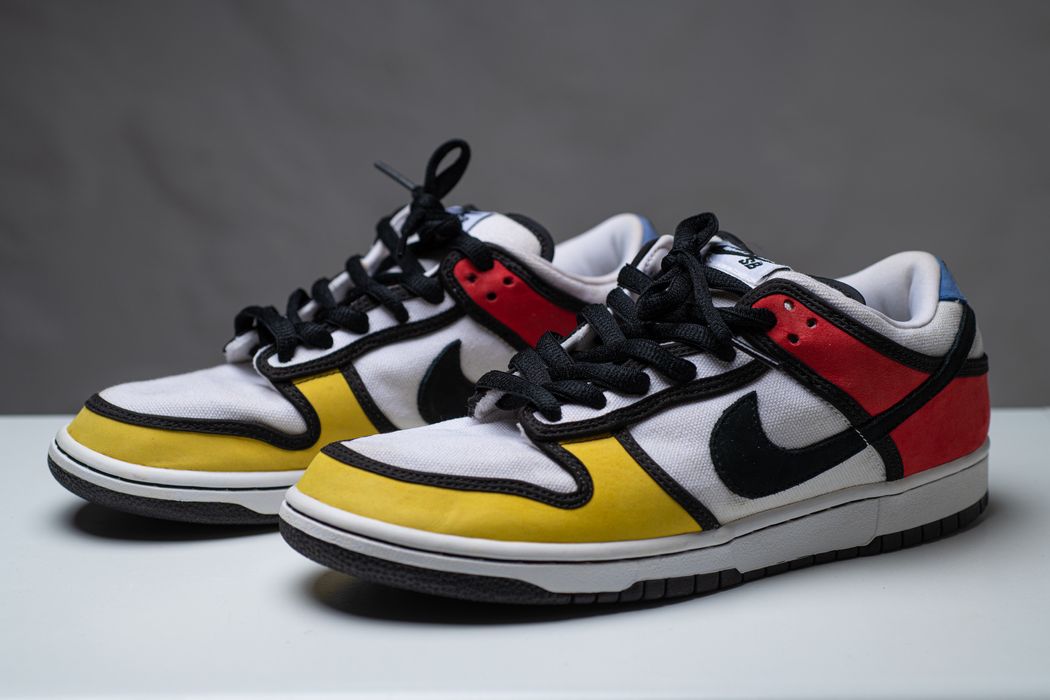 piet mondrian nike sb