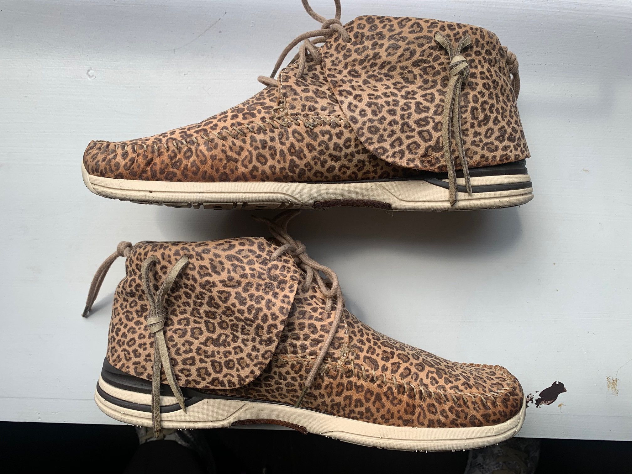 VISVIM FBT Lhamo-Folk Embellished Fringed Suede Ankle Boots