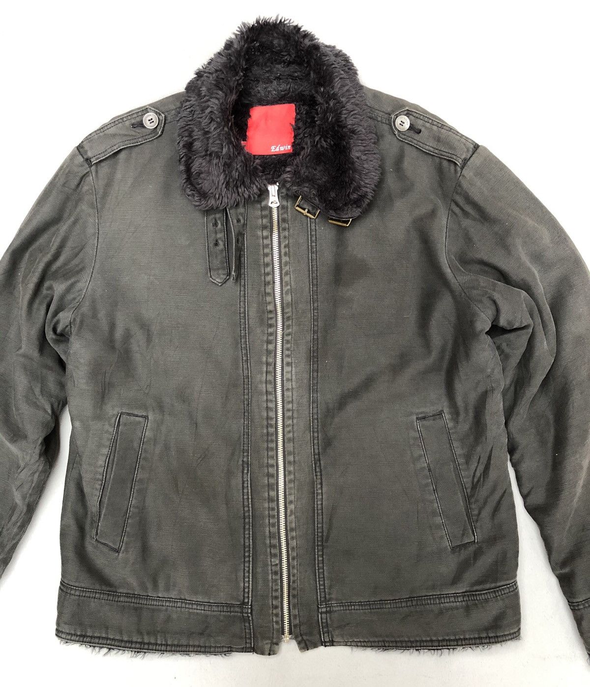 Edwin × Vintage Edwin Sherpa Heavy Jacket Size US L / EU 52-54 / 3 - 2 Thumbnail