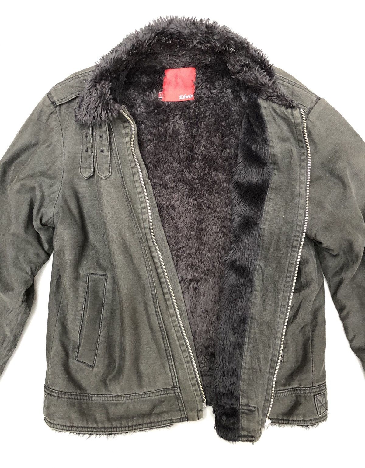 Edwin × Vintage Edwin Sherpa Heavy Jacket Size US L / EU 52-54 / 3 - 6 Thumbnail