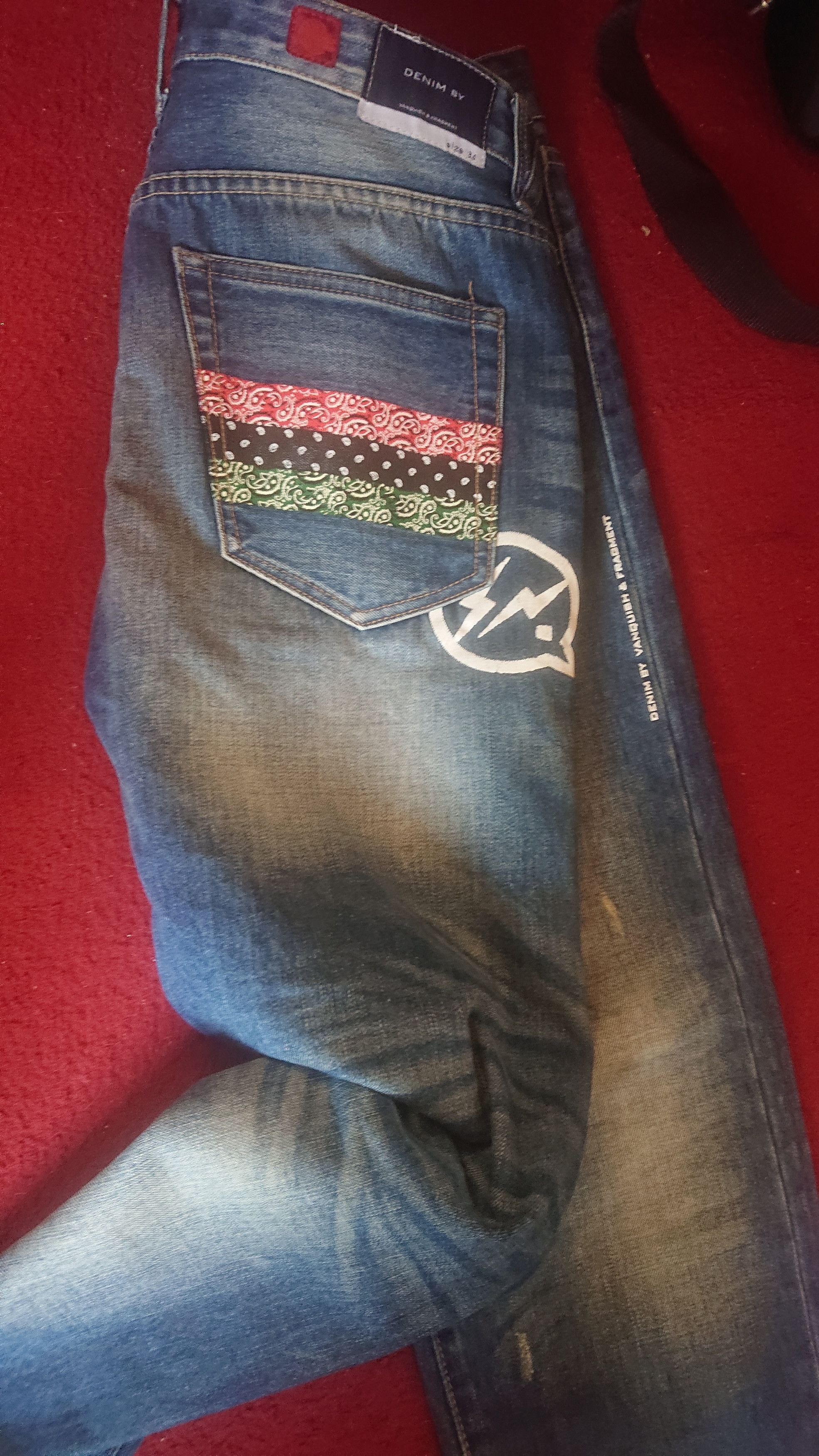 Clot × Fragment Design × Vanquish vanquish x fragment x Clot denim sz 34 |  Grailed