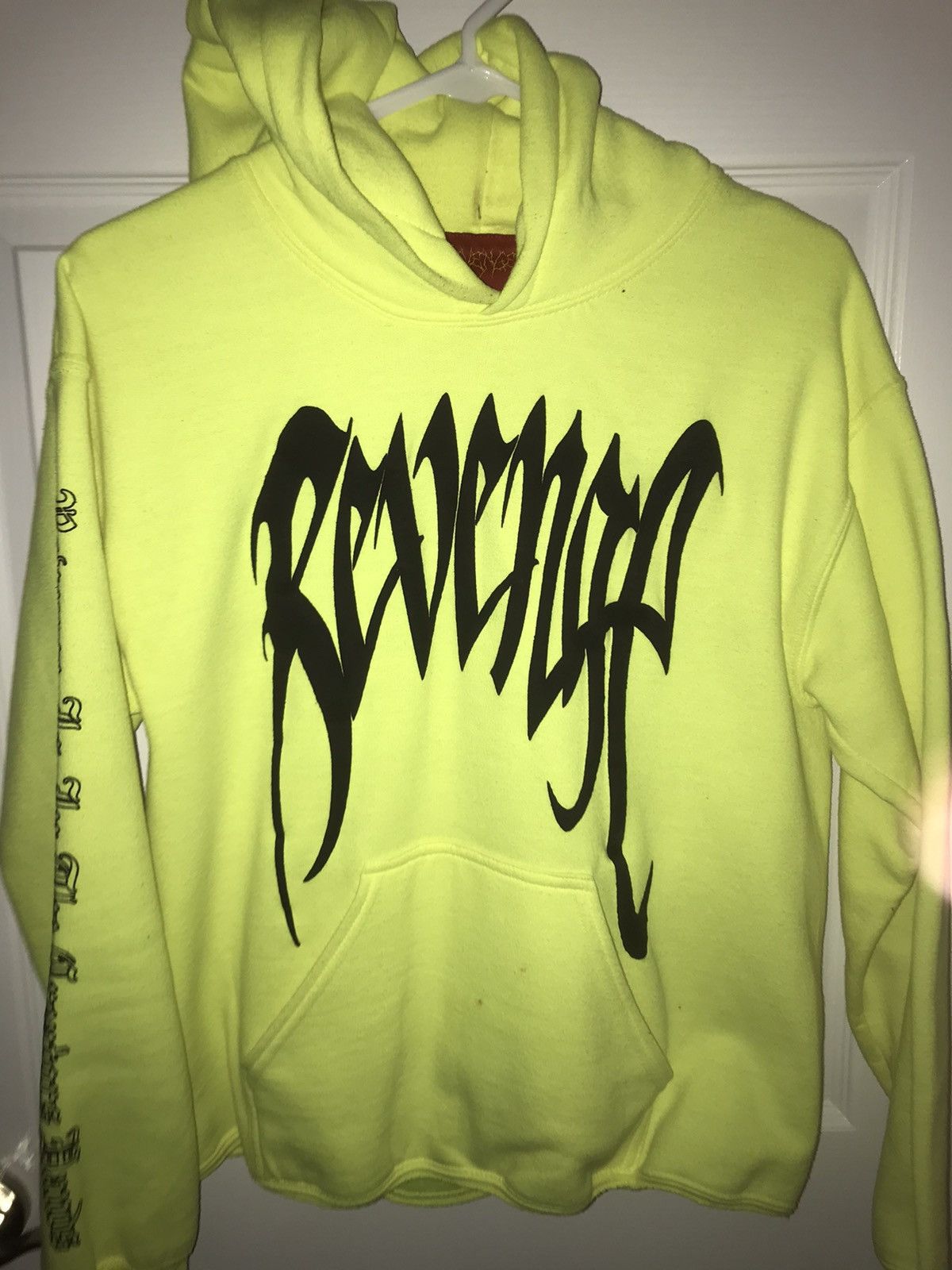 Revenge Revenge KILL Neon Hoodie VERY RARE Grailed