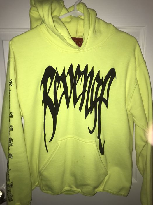 Revenge store neon hoodie