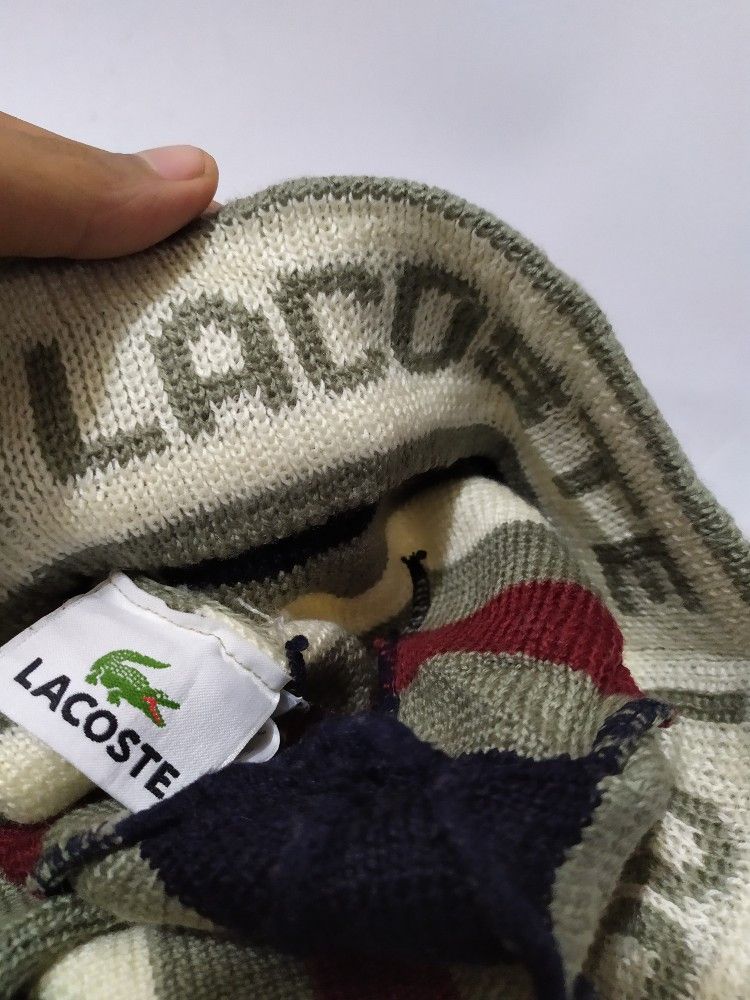 Lacoste Lacoste Stripes Beanie Hats Size ONE SIZE - 8 Thumbnail
