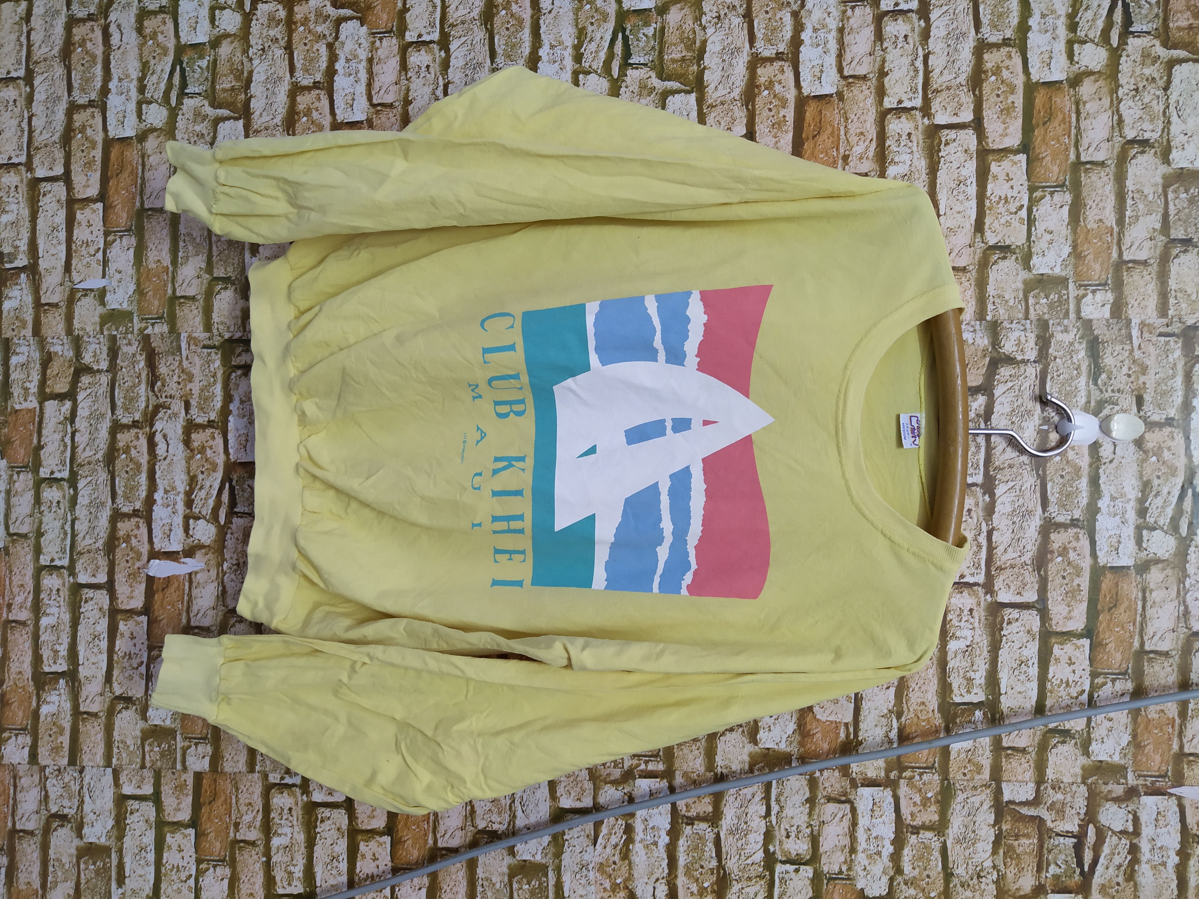 VINTAGE CRAZY SHIRT HAWAII SWEATSHIRT USA (B345)