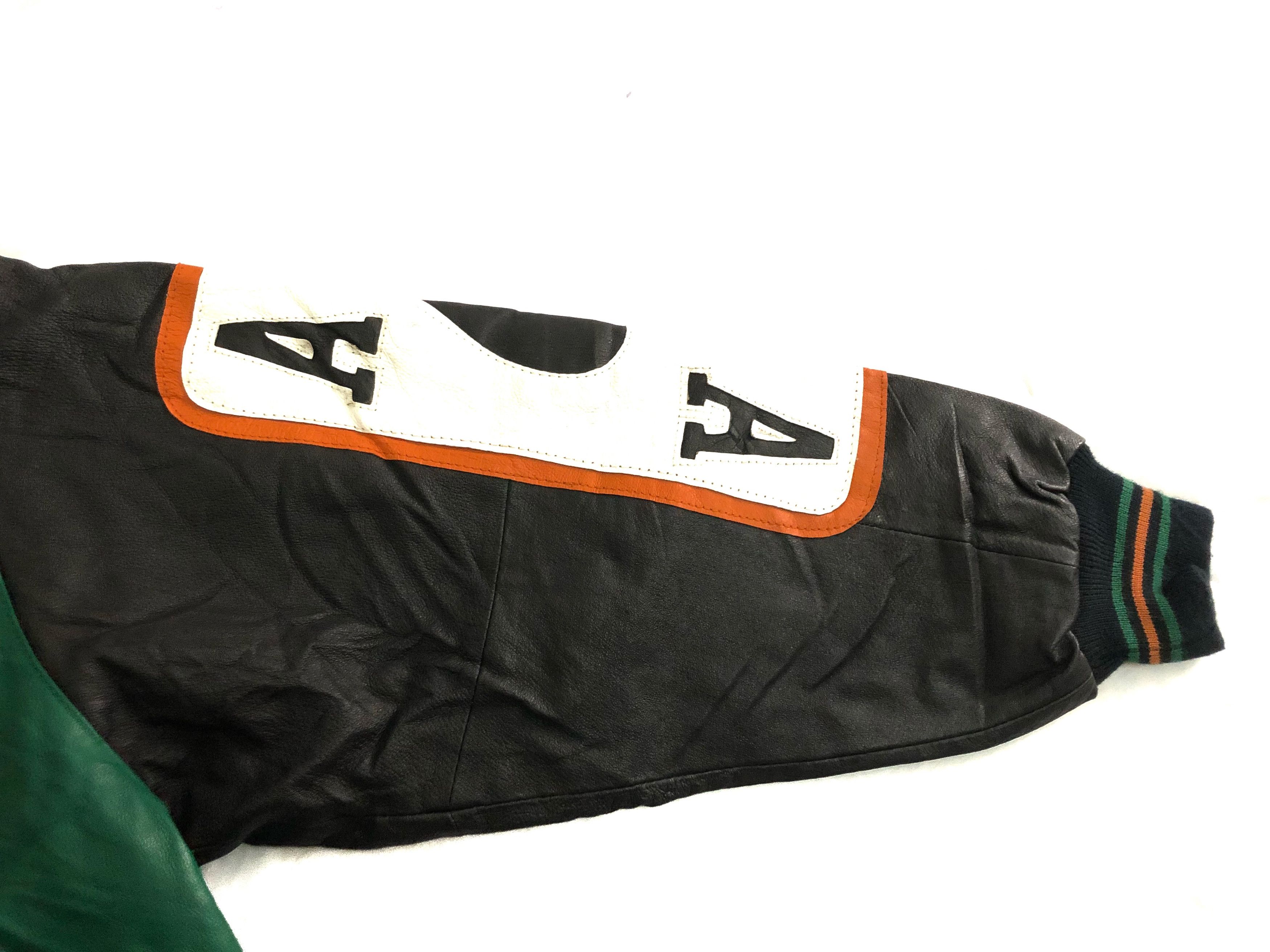Leather Jacket × Michael Hoban Vintage 90s Michael Hoban Ace