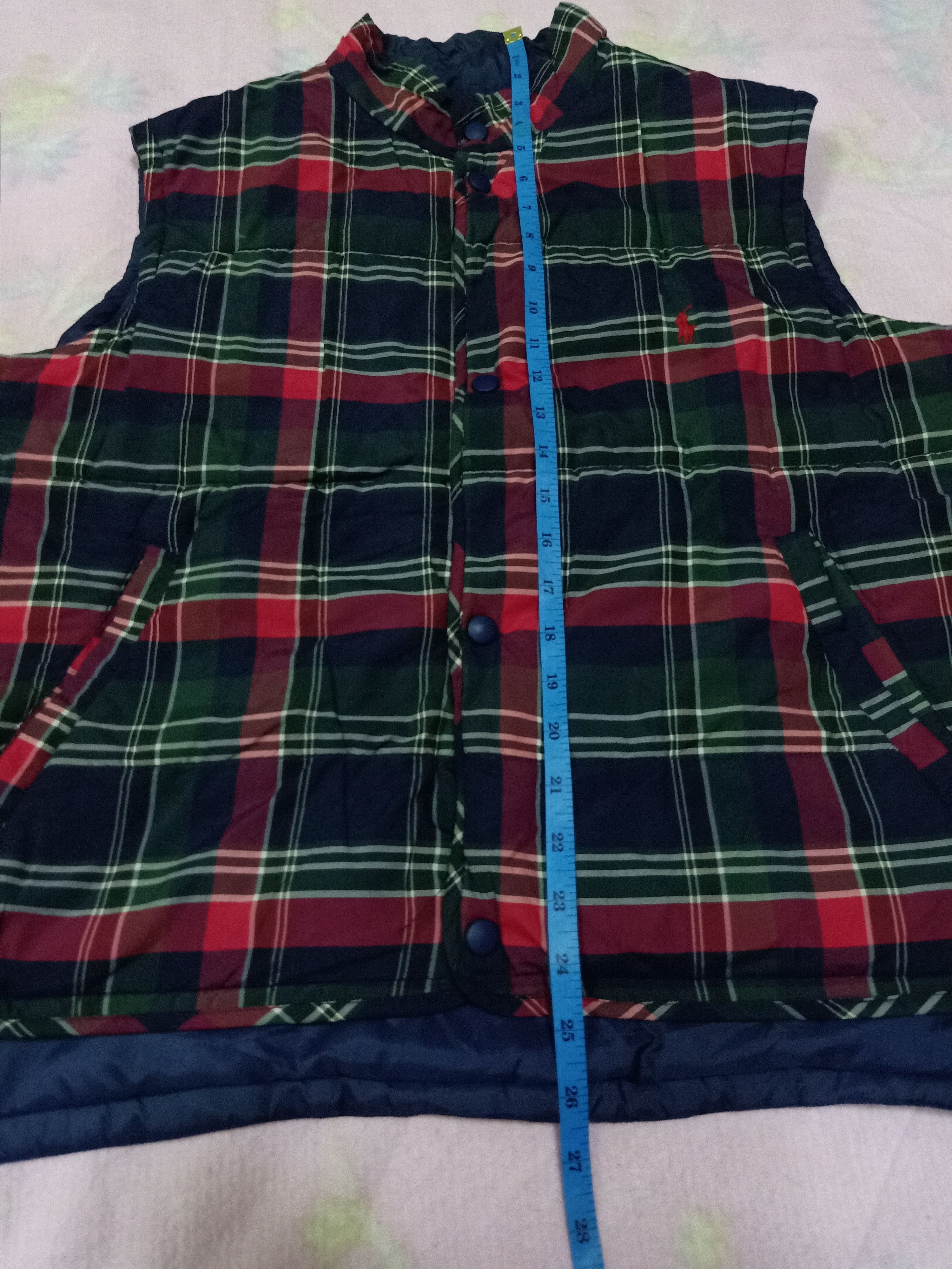 Polo Ralph Lauren Reversible Tartan Polo Ralph Lauren Puffer Vest Size US M / EU 48-50 / 2 - 9 Thumbnail