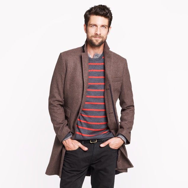 J crew hotsell mayfair topcoat