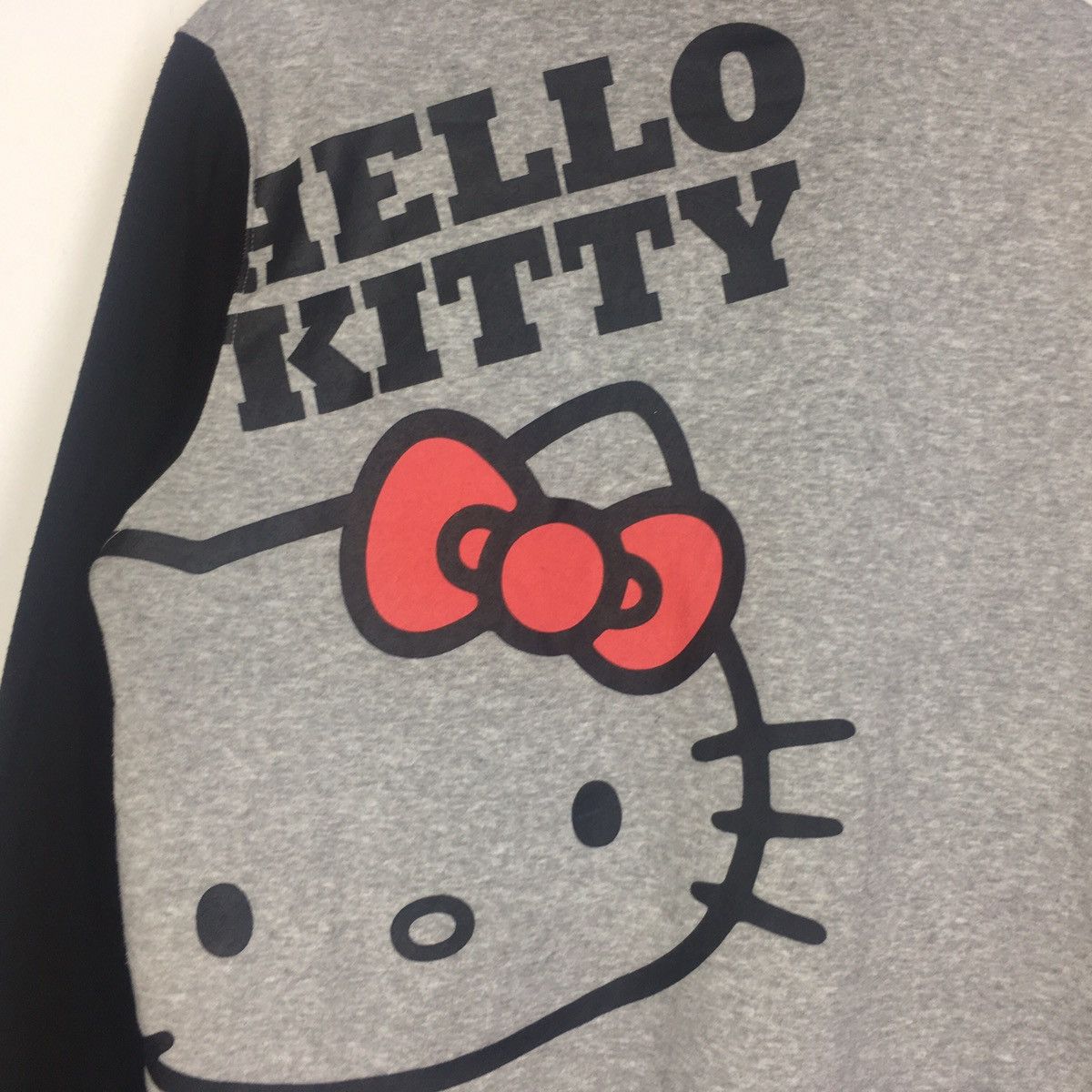 Anime × Cartoon Network × Japanese Brand Hello Kitty Big Logo Print Hoodie Full Zip Size US L / EU 52-54 / 3 - 2 Thumbnail