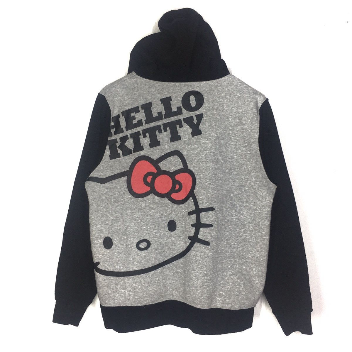 Anime × Cartoon Network × Japanese Brand Hello Kitty Big Logo Print Hoodie Full Zip Size US L / EU 52-54 / 3 - 1 Thumbnail