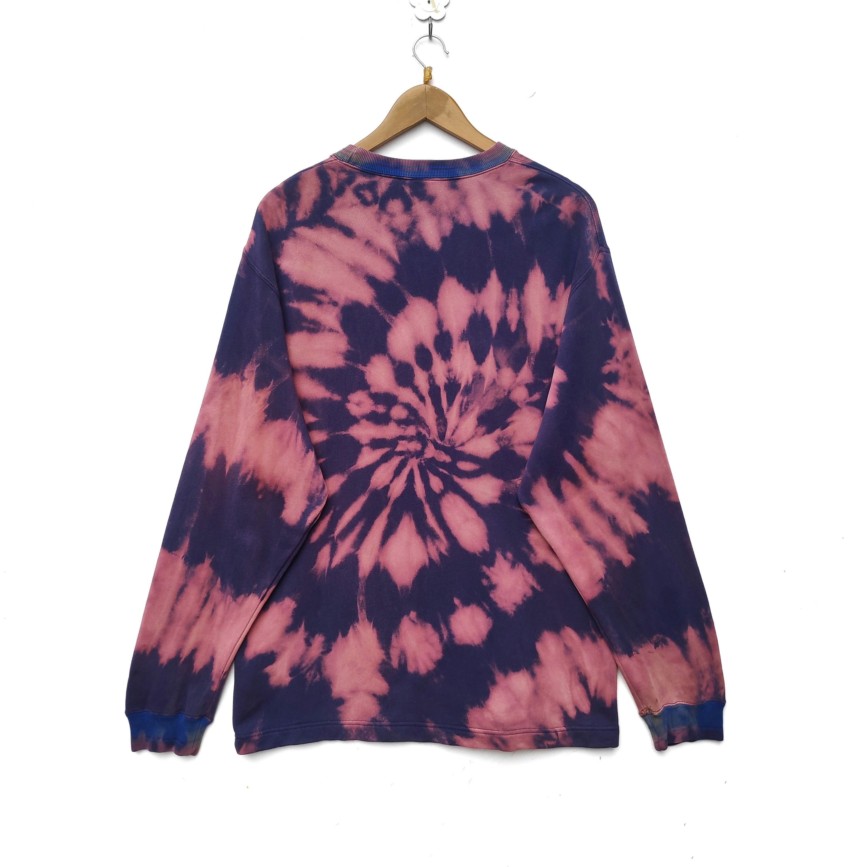 Nike × Vintage Vintage Nike Custom Bleach Wash Crewneck Sweatshirt Large Size US L / EU 52-54 / 3 - 2 Thumbnail