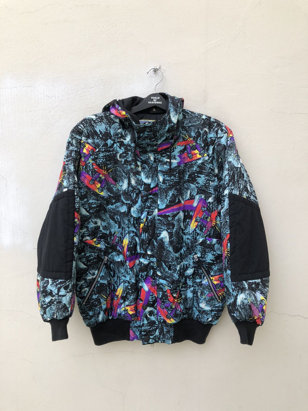 Vintage Vintage 90s Mistral Galaxy Surfer Ski Jacket Size US M / EU 48-50 / 2 - 1 Thumbnail