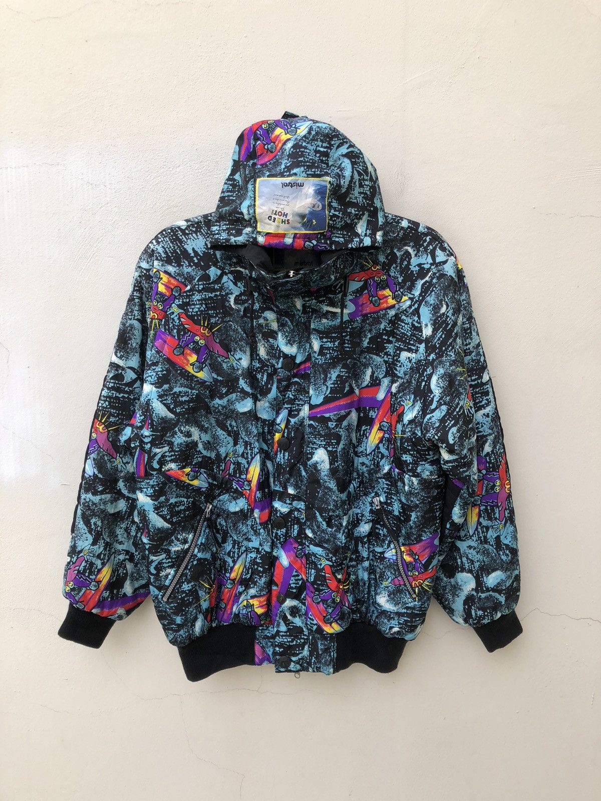 Vintage Vintage 90s Mistral Galaxy Surfer Ski Jacket Size US M / EU 48-50 / 2 - 4 Thumbnail
