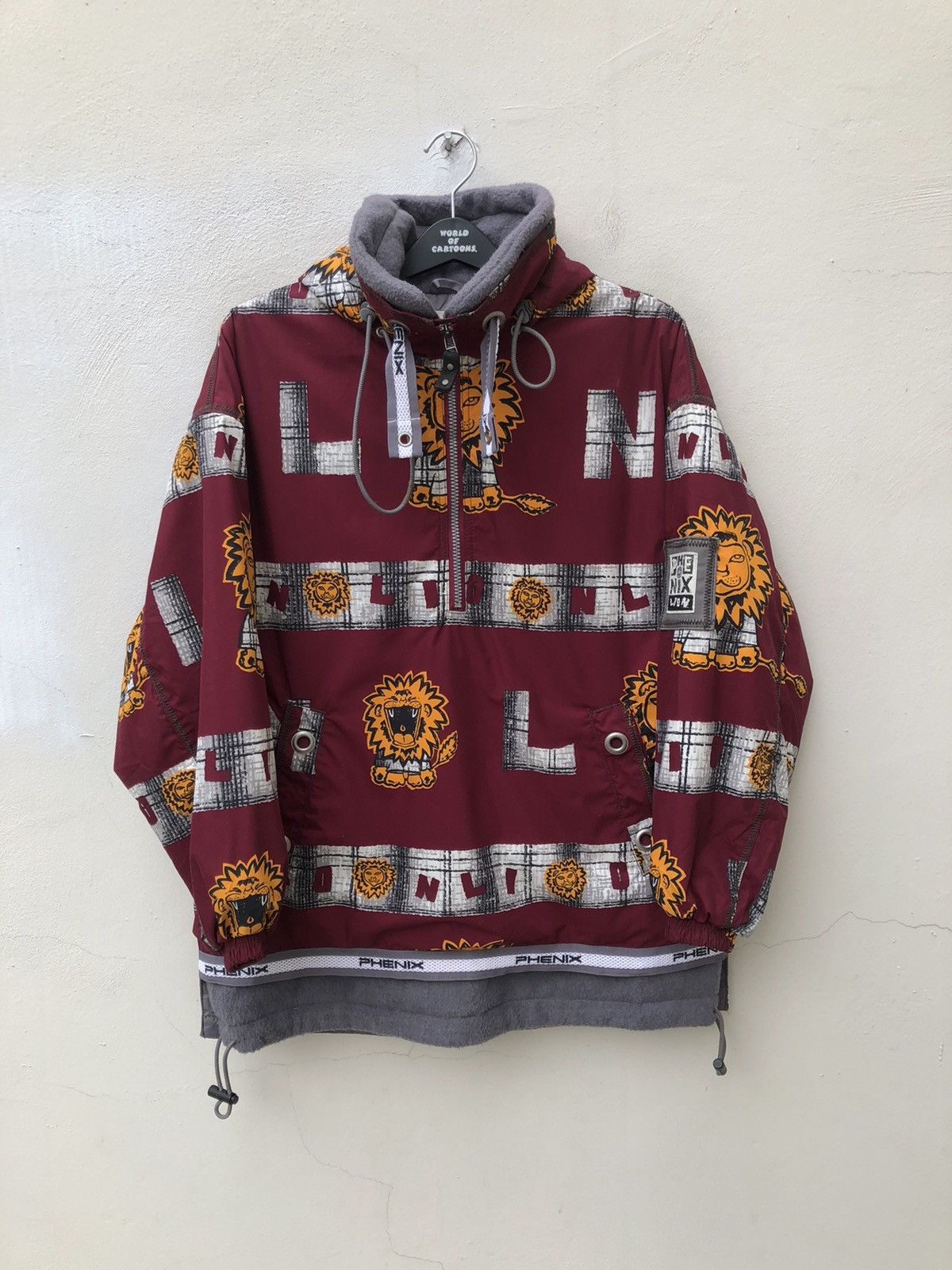 Phenix Vintage Phenix Lion All Over Printed Ski Jacket Size US L / EU 52-54 / 3 - 1 Thumbnail