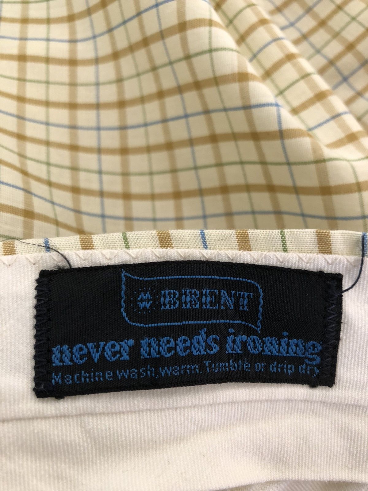 Vintage Vintage 50s 60s Brent Checkered No Belt Loop Short Size US 34 / EU 50 - 17 Thumbnail