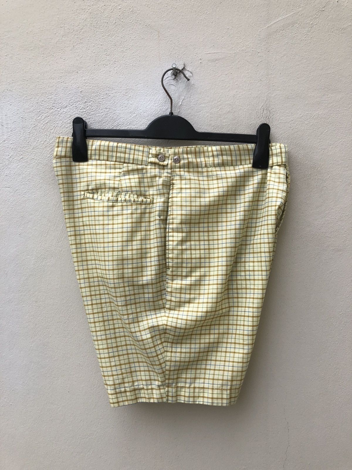 Vintage Vintage 50s 60s Brent Checkered No Belt Loop Short Size US 34 / EU 50 - 14 Thumbnail