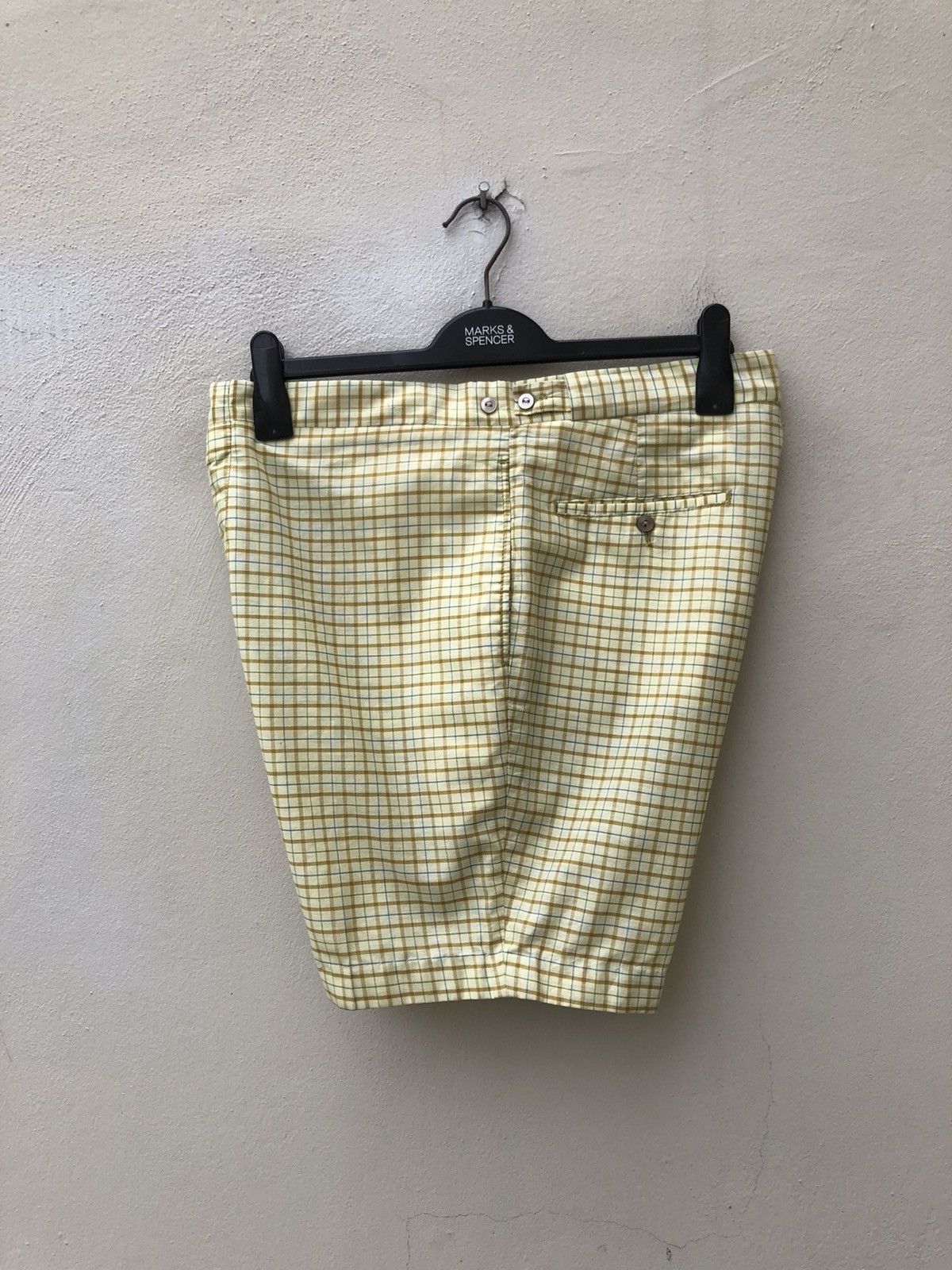 Vintage Vintage 50s 60s Brent Checkered No Belt Loop Short Size US 34 / EU 50 - 12 Thumbnail