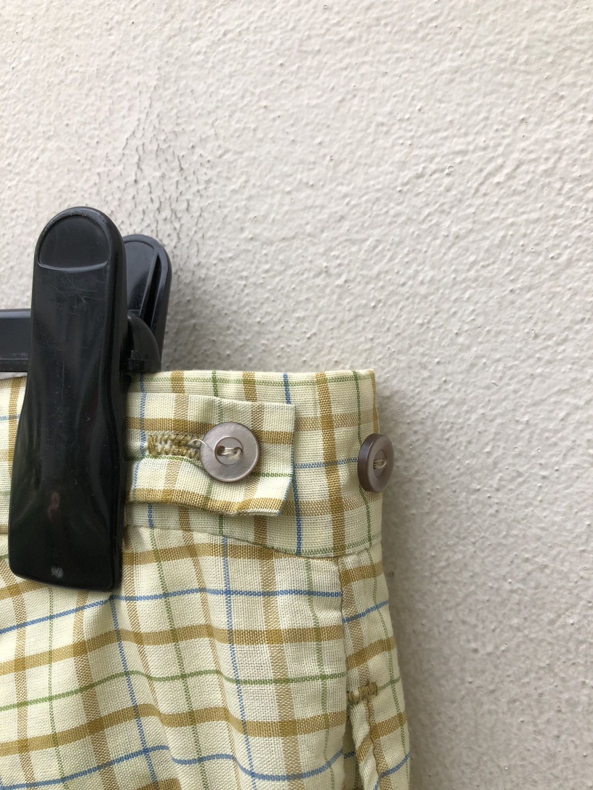 Vintage Vintage 50s 60s Brent Checkered No Belt Loop Short Size US 34 / EU 50 - 10 Thumbnail
