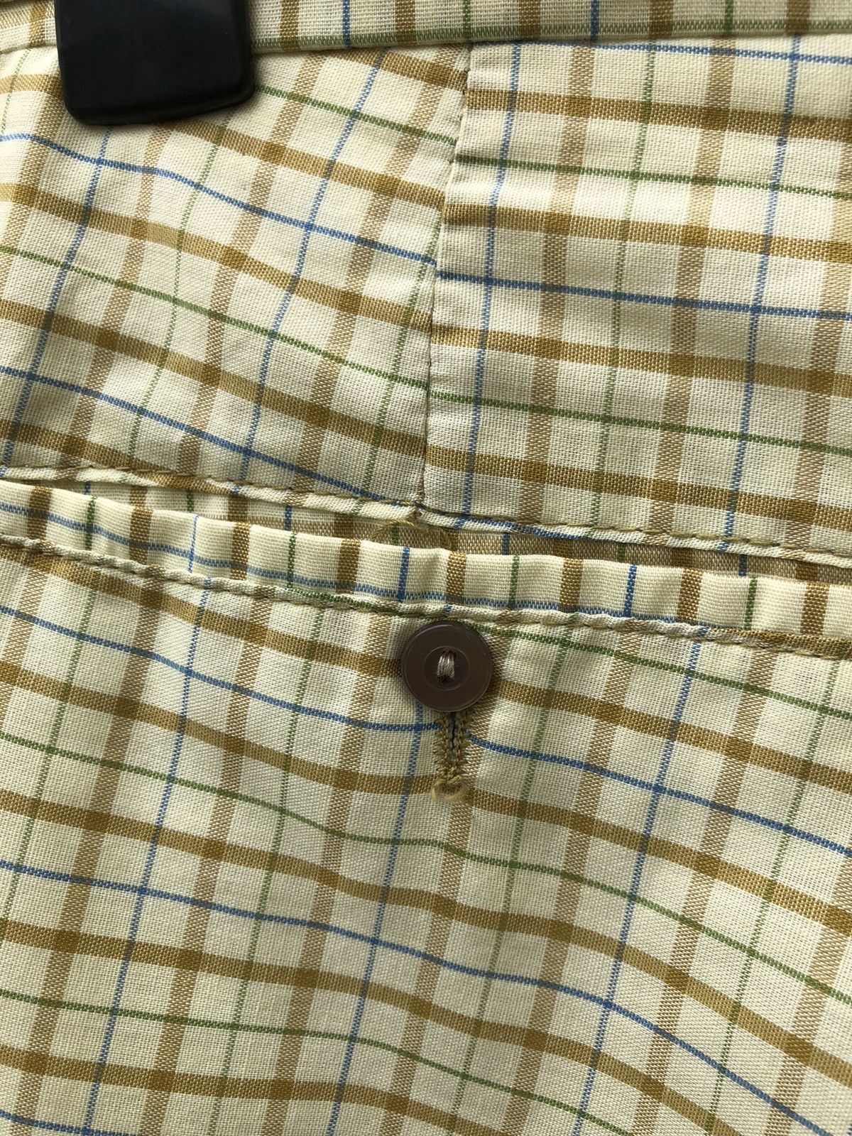 Vintage Vintage 50s 60s Brent Checkered No Belt Loop Short Size US 34 / EU 50 - 11 Thumbnail