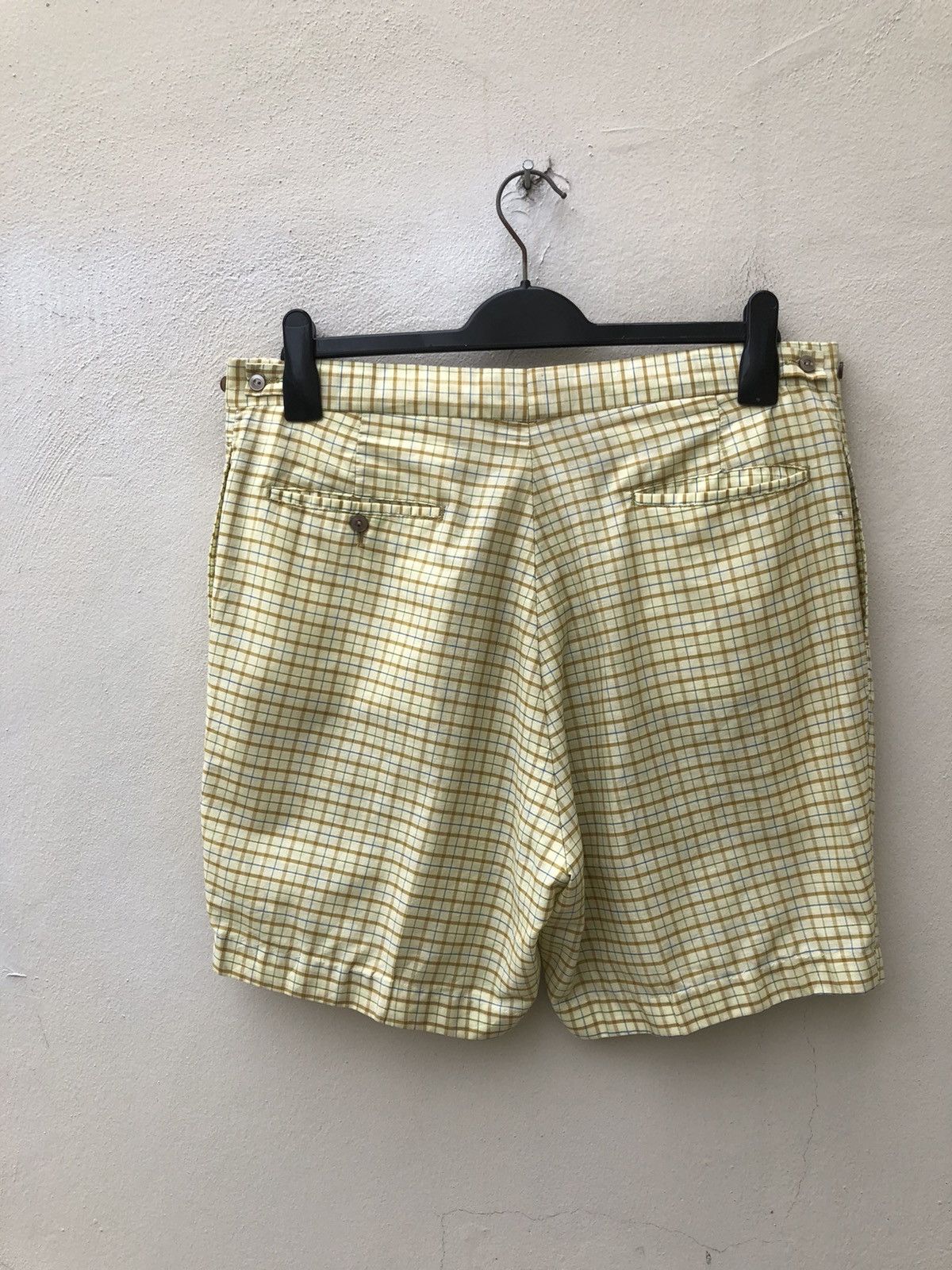Vintage Vintage 50s 60s Brent Checkered No Belt Loop Short Size US 34 / EU 50 - 8 Thumbnail